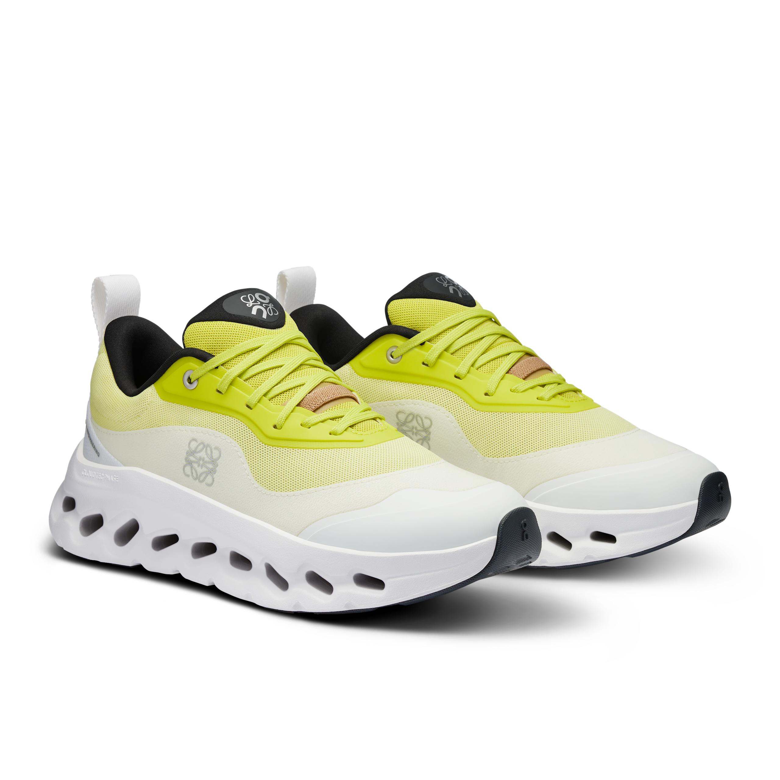 Женские кроссовки On Cloudtilt LOEWE 2, Neon Yellow / White — фото 6