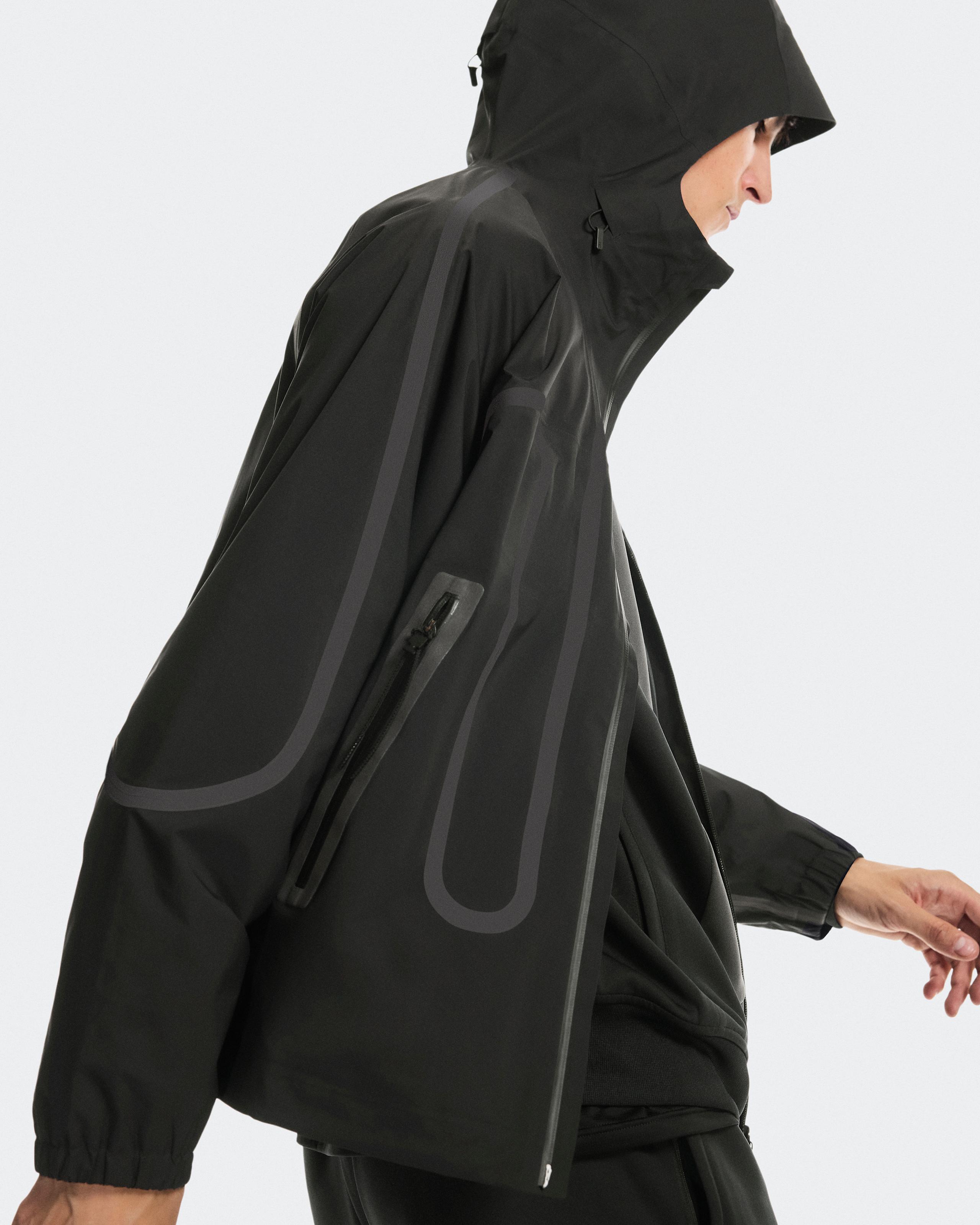 Куртка On Waterproof Jacket IKON, Black — фото 5
