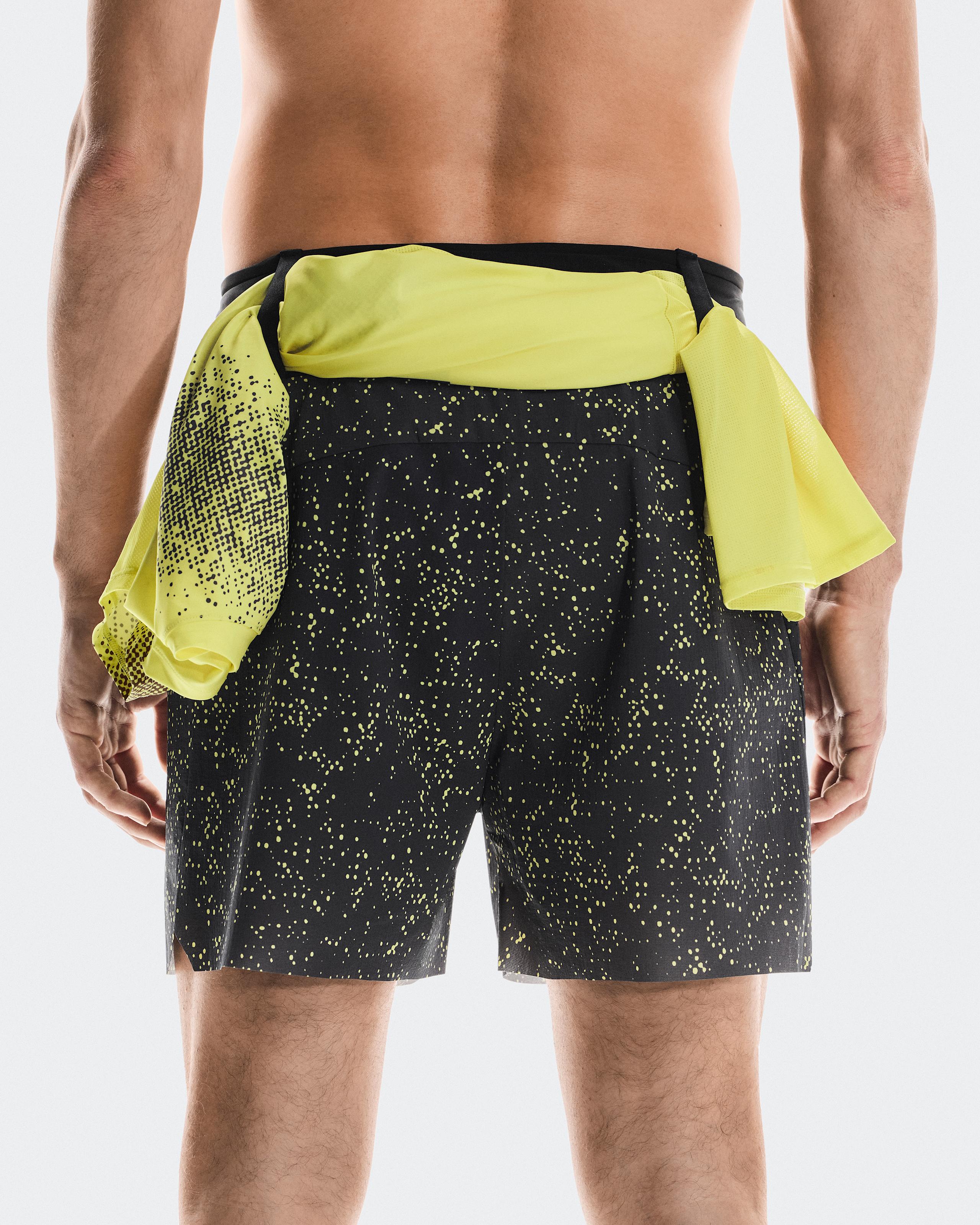 Мужские шорты On Ultra Shorts, Iron / Lime — фото 7