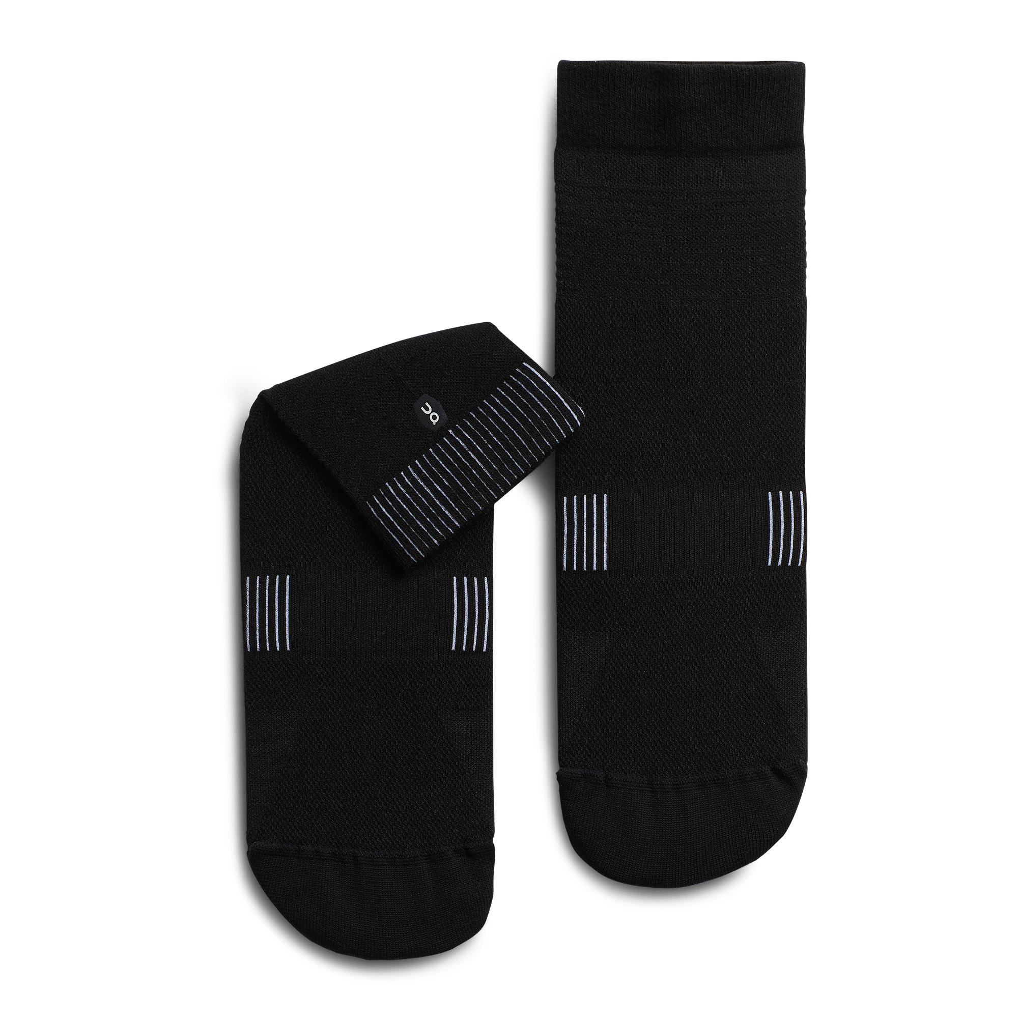 Женские носки Ultralight Mid Sock, чёрный/белый — фото 2