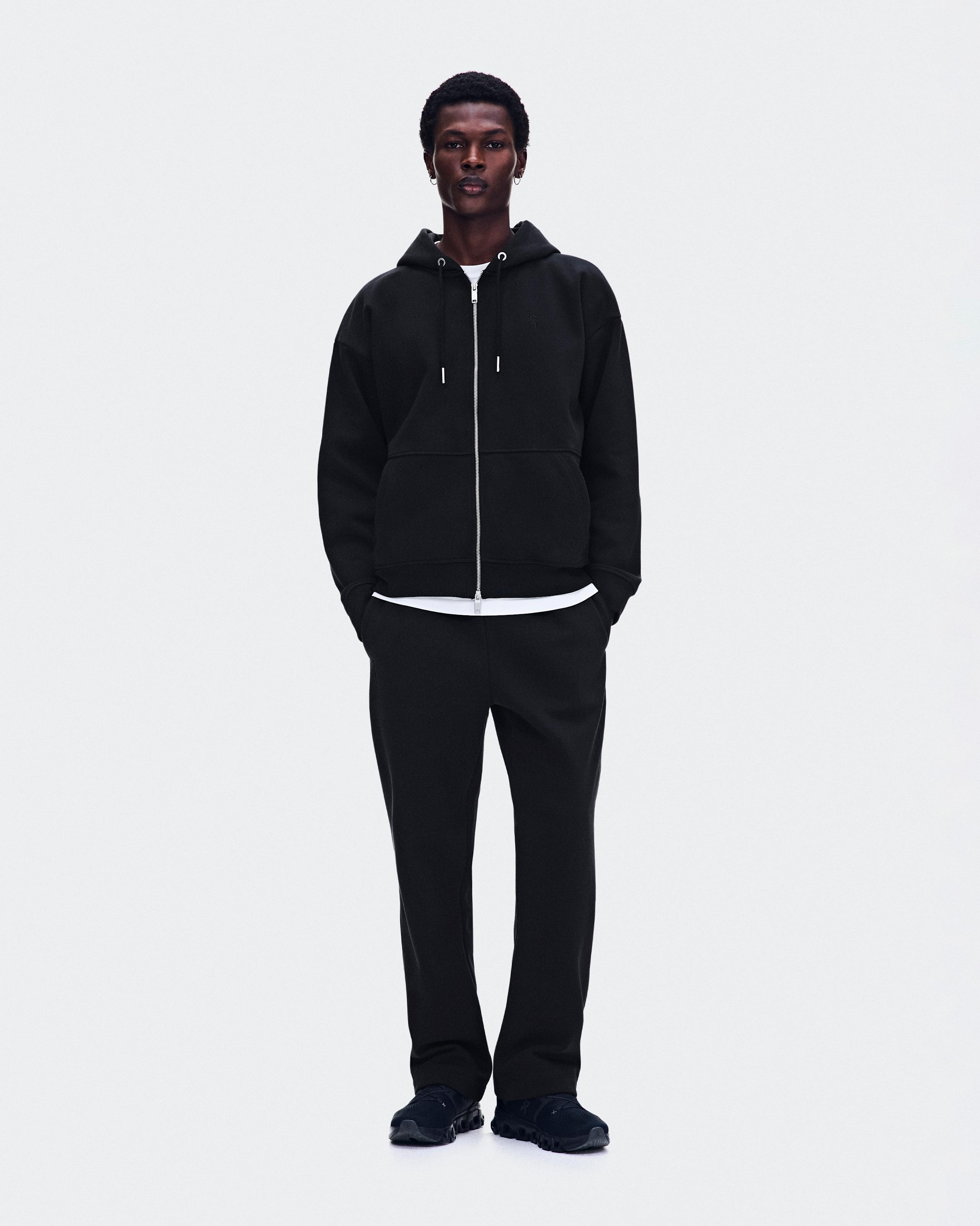 Club Collective Full Zip Hoodie Black