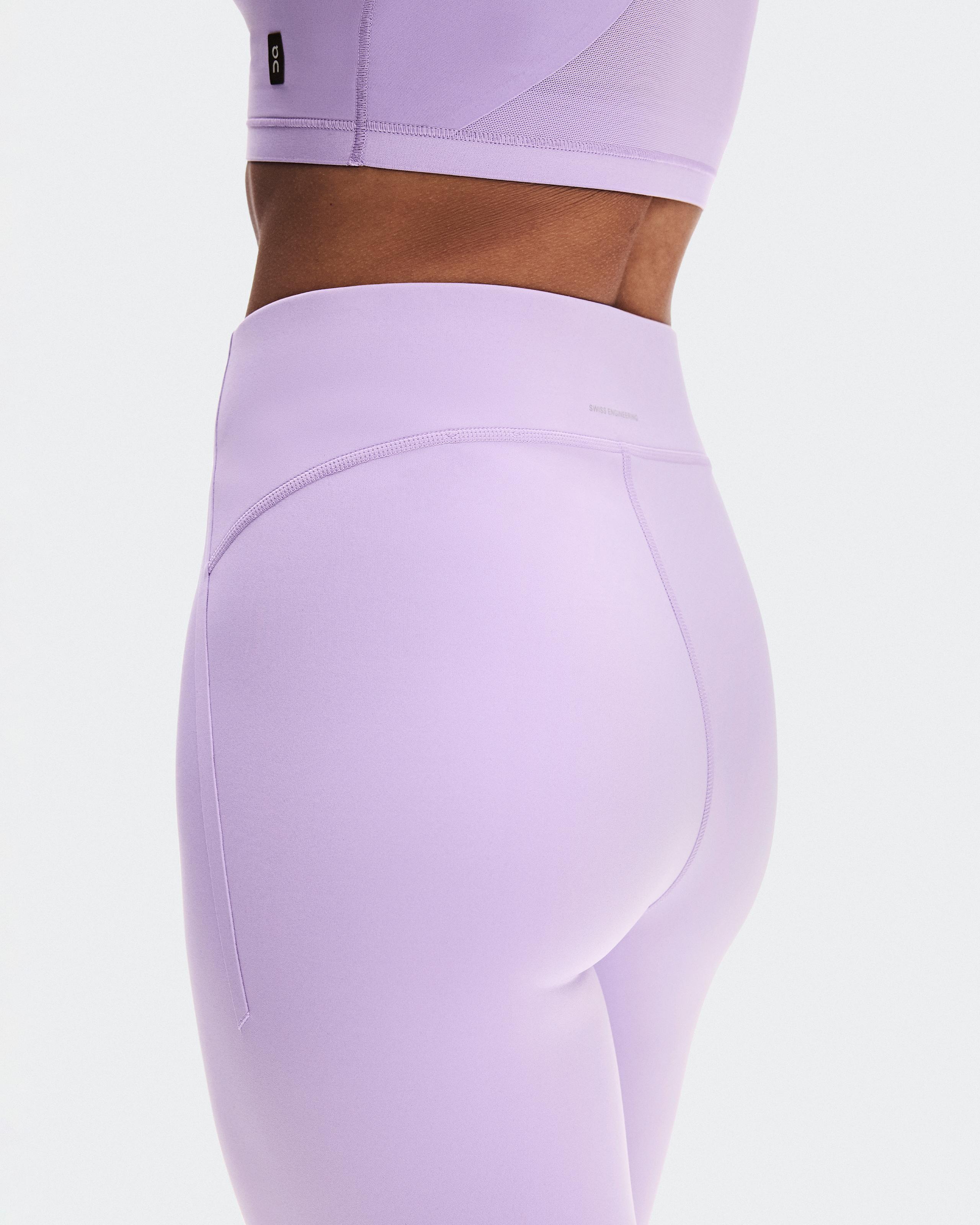 Женские тайтсы Train Tights 7/8 (цветочно-розовый) — фото 4