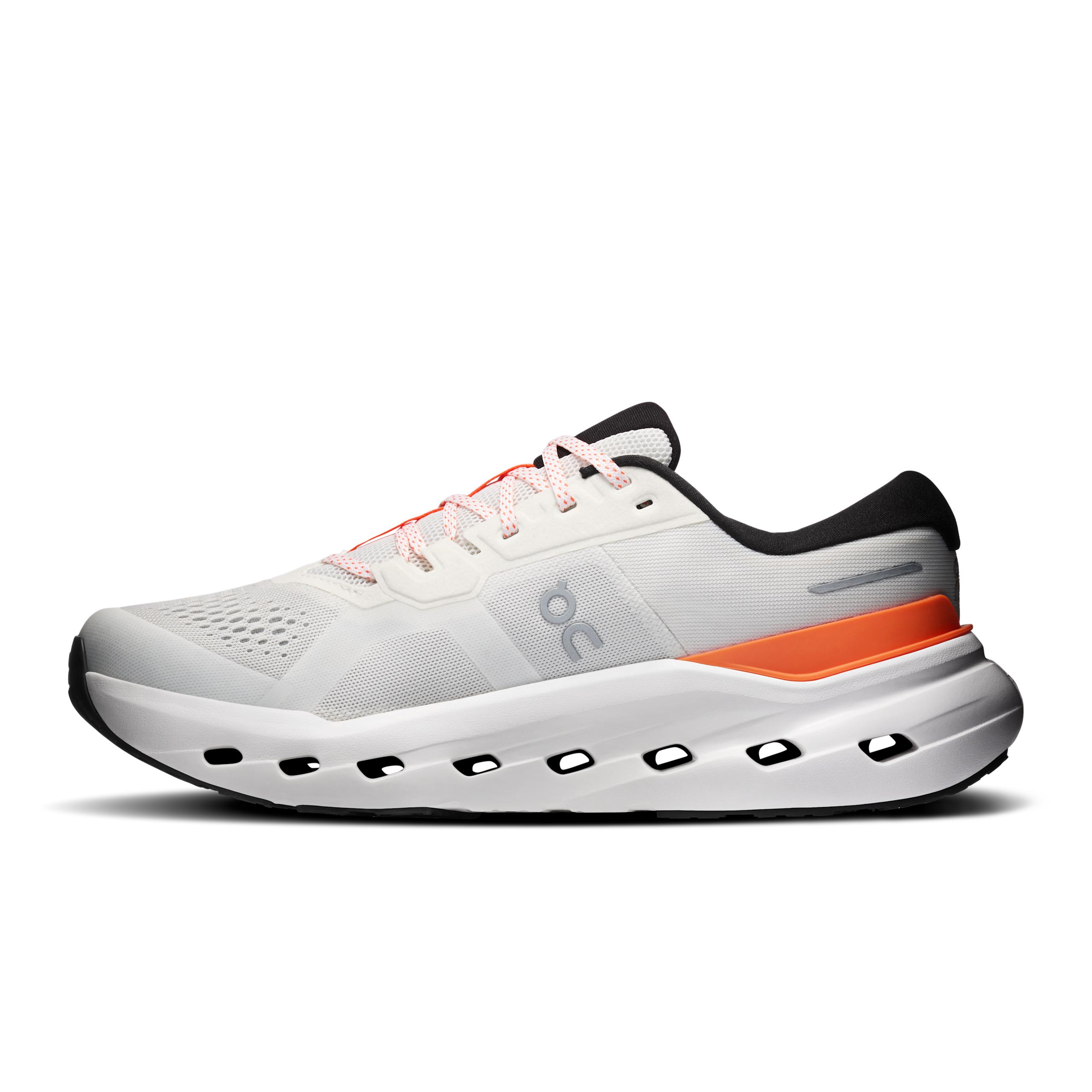 Мужские кроссовки On Cloudrunner 3, Ivory / Flame — фото 4
