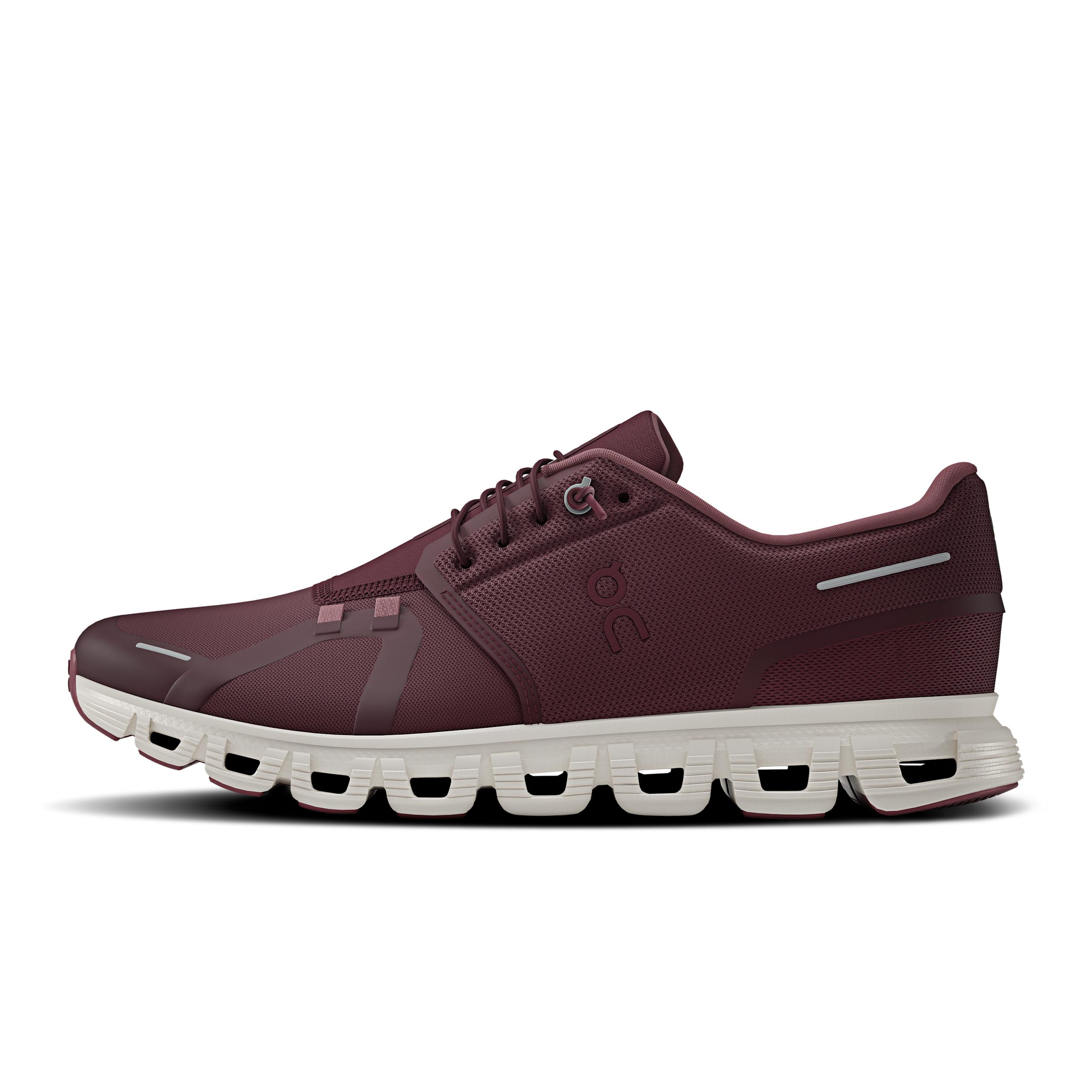 Cloud 6 — мужские кроссовки, бордовый/айвори (Maroon / Ivory) — фото 4