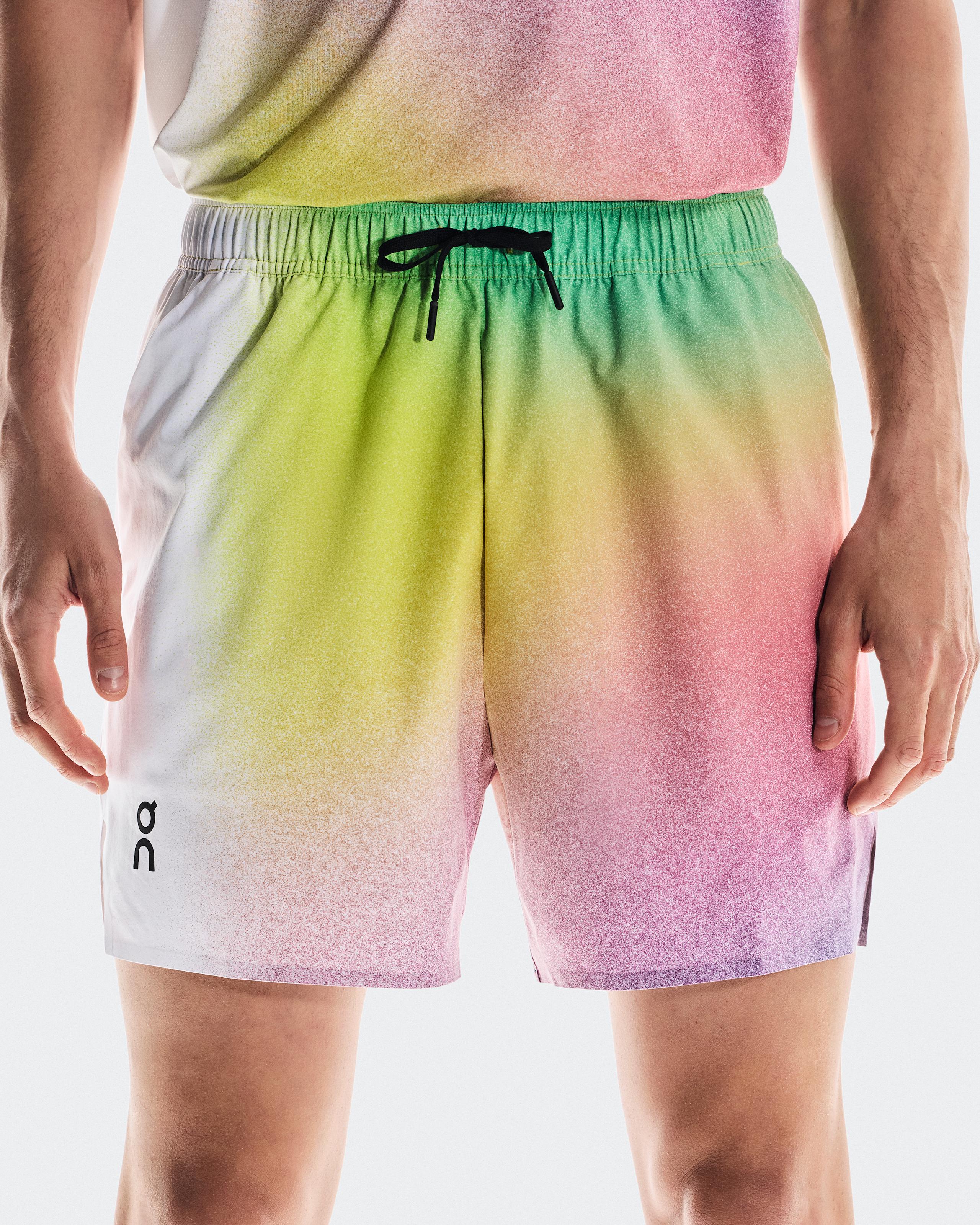 Мужские шорты On Court Shorts, White / Indigo — фото 4