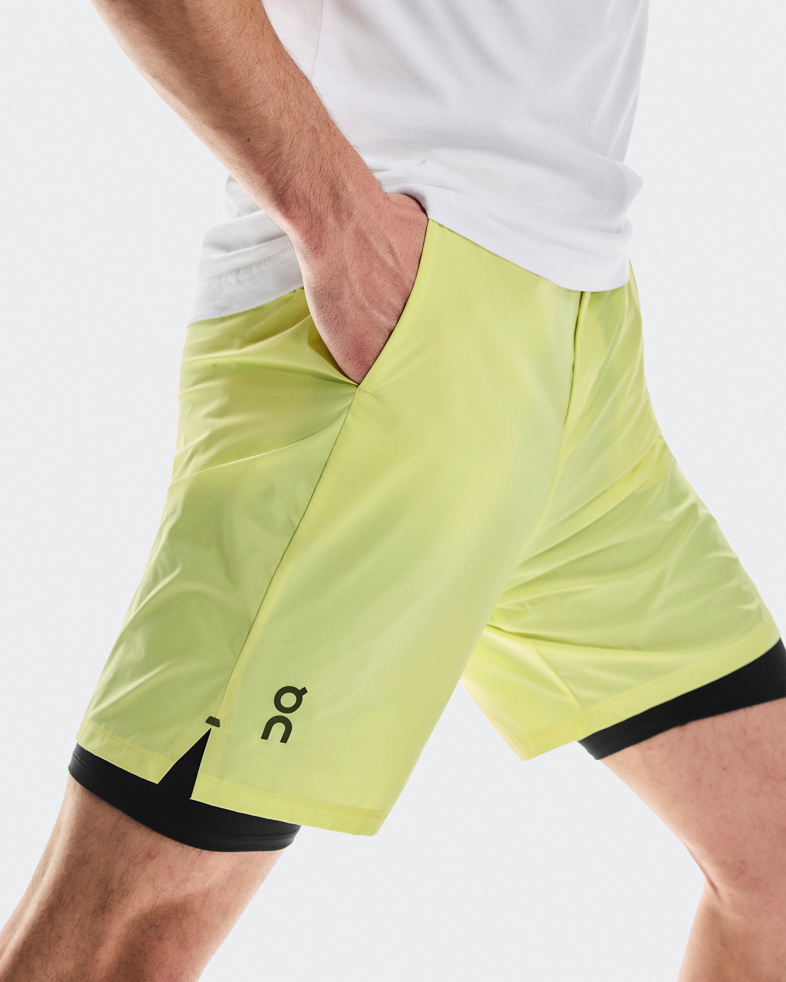 Мужские шорты On Performance Hybrid Short, Limelight — фото 6