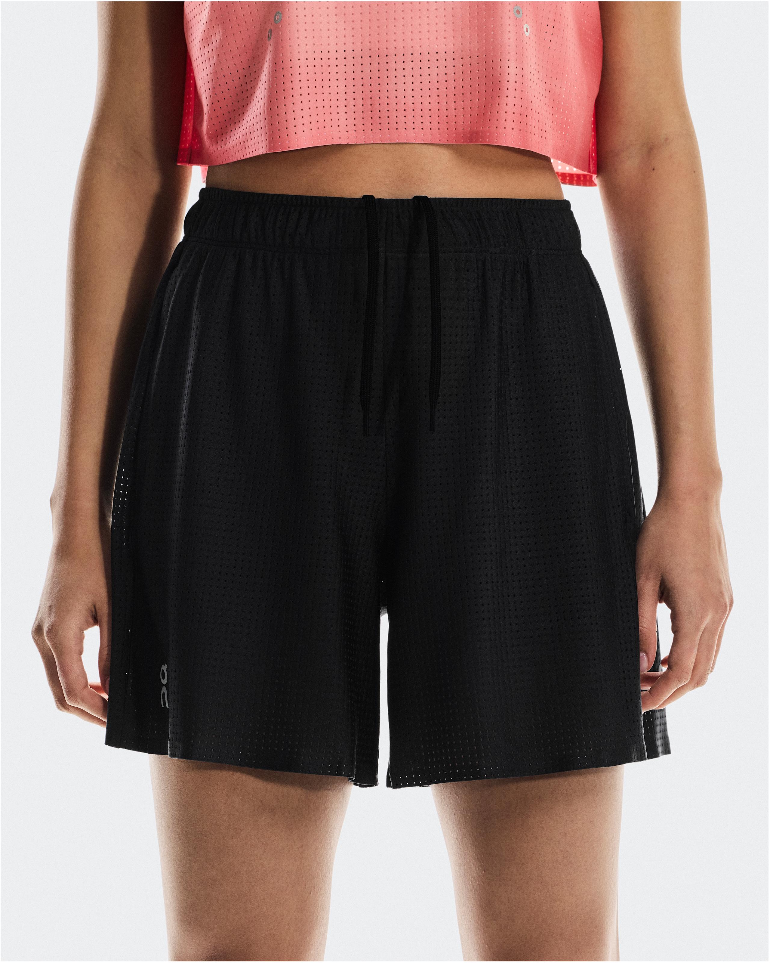 Женские шорты On Pace Mesh Shorts, Black — фото 4