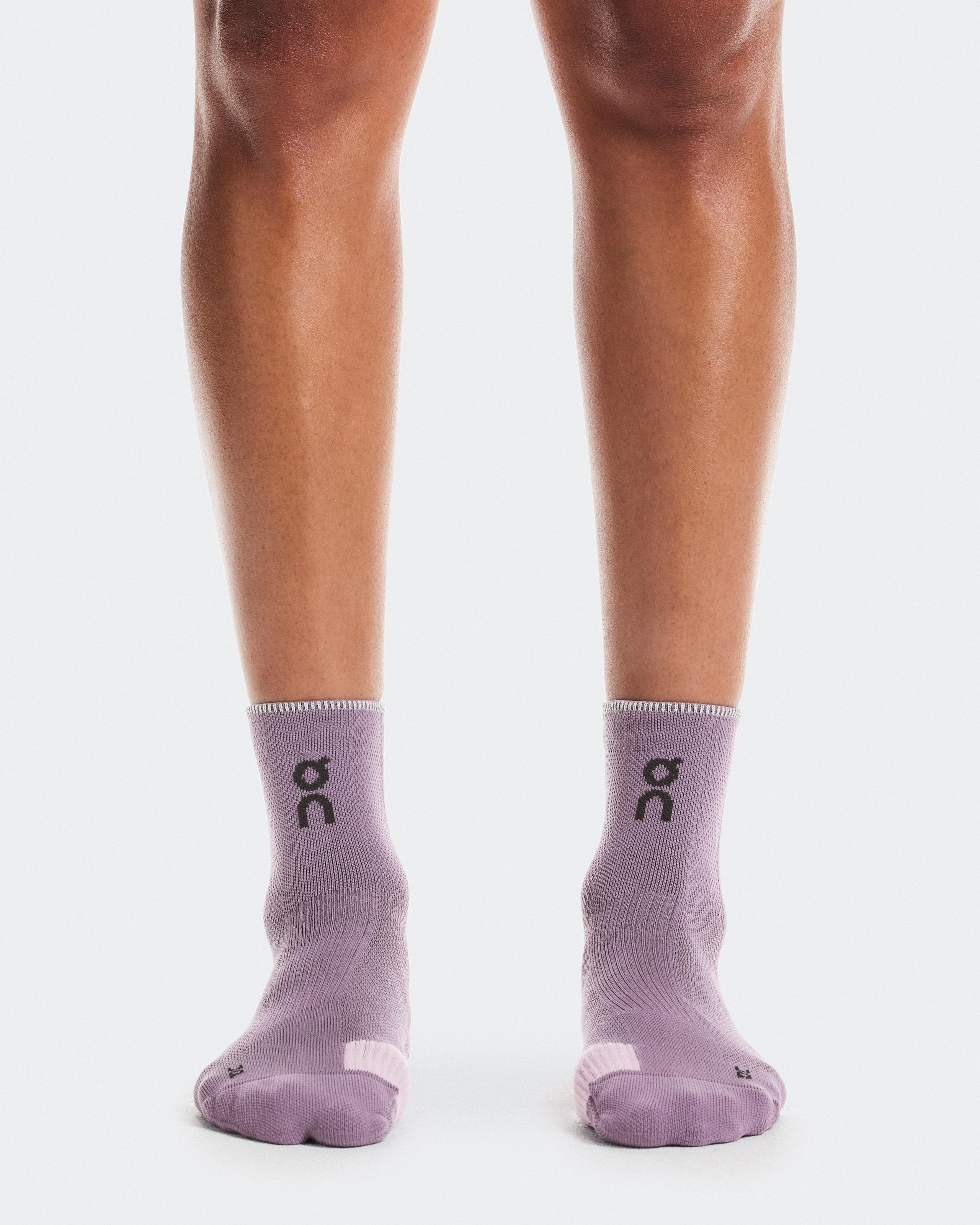 Performance Run Sock Mid Dewberry | Sakura