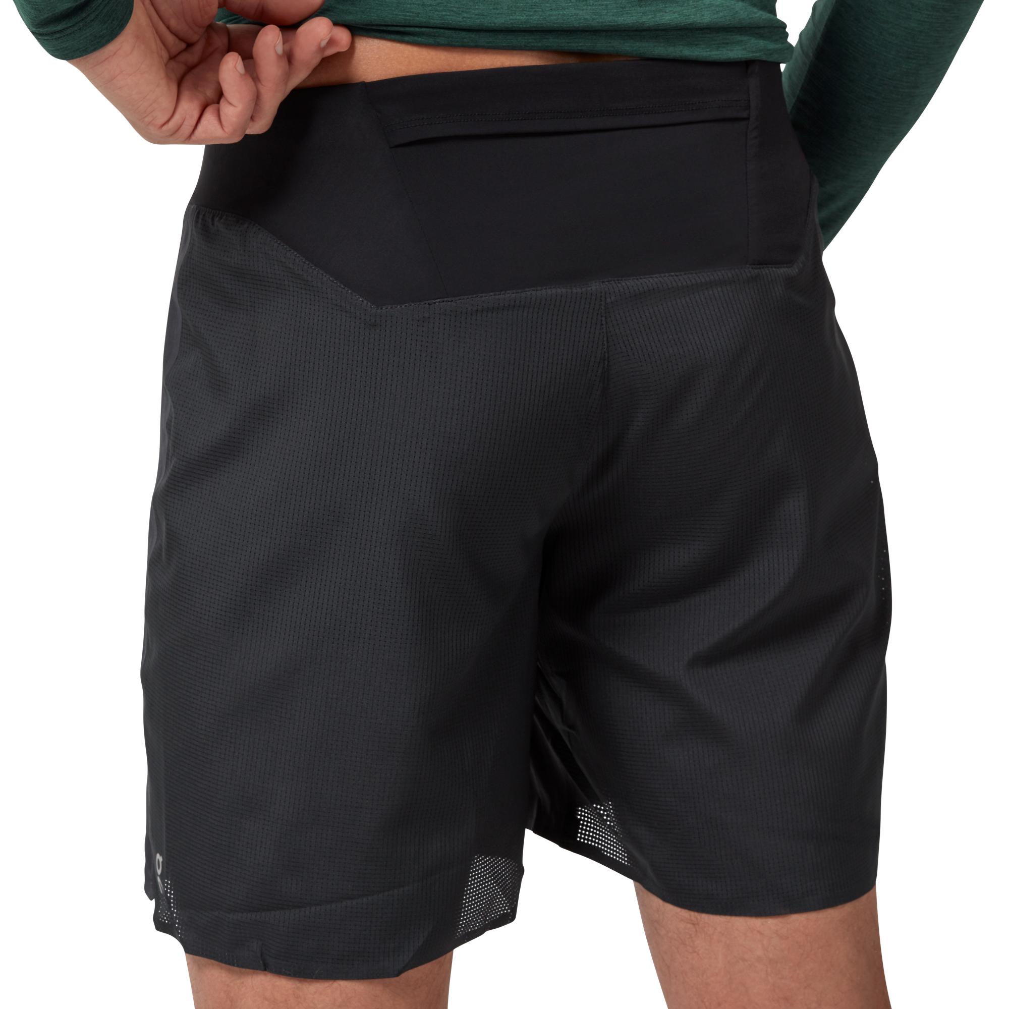 Мужские шорты On Lightweight Shorts, Black — фото 5