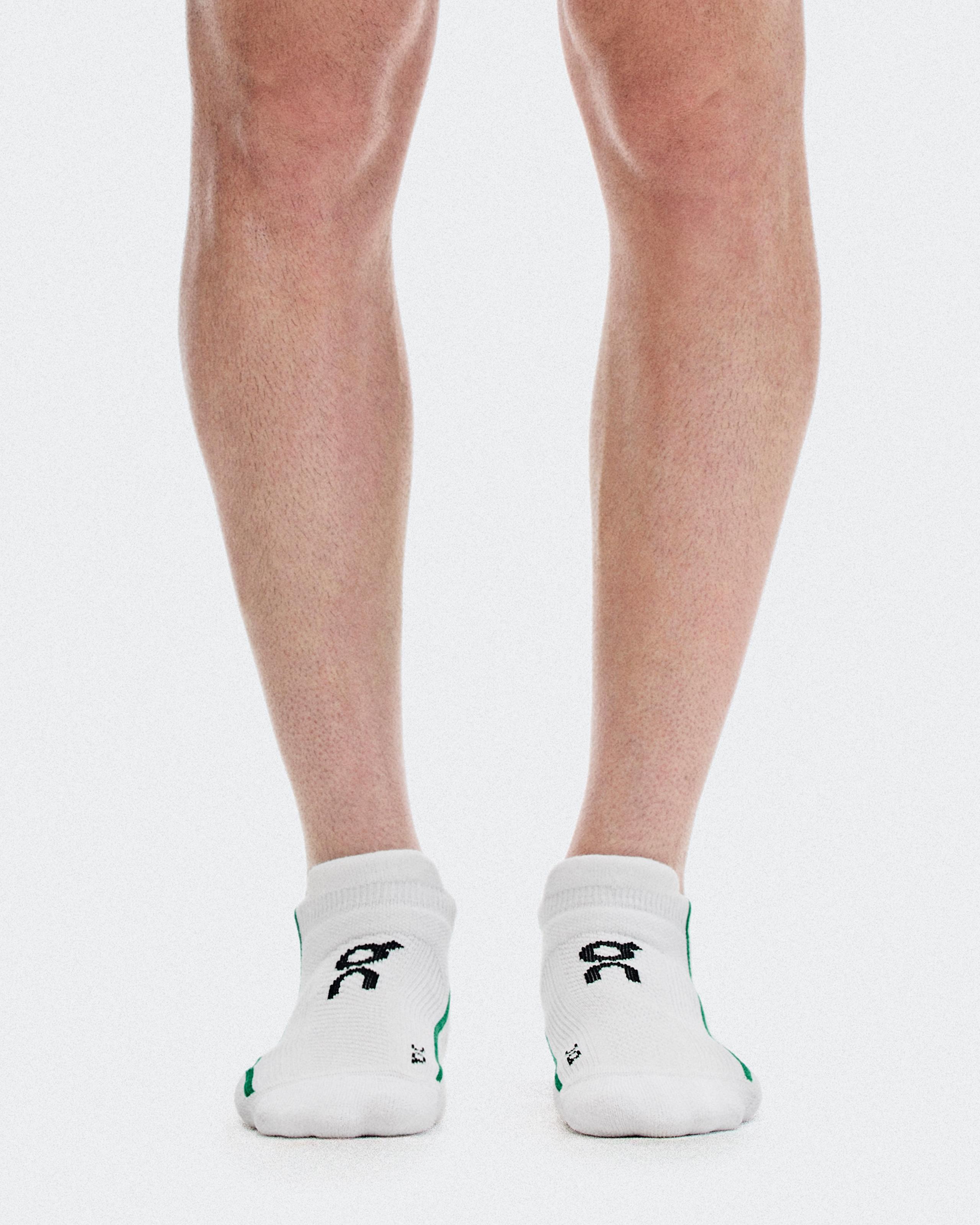 Court Sock Low White | Neem