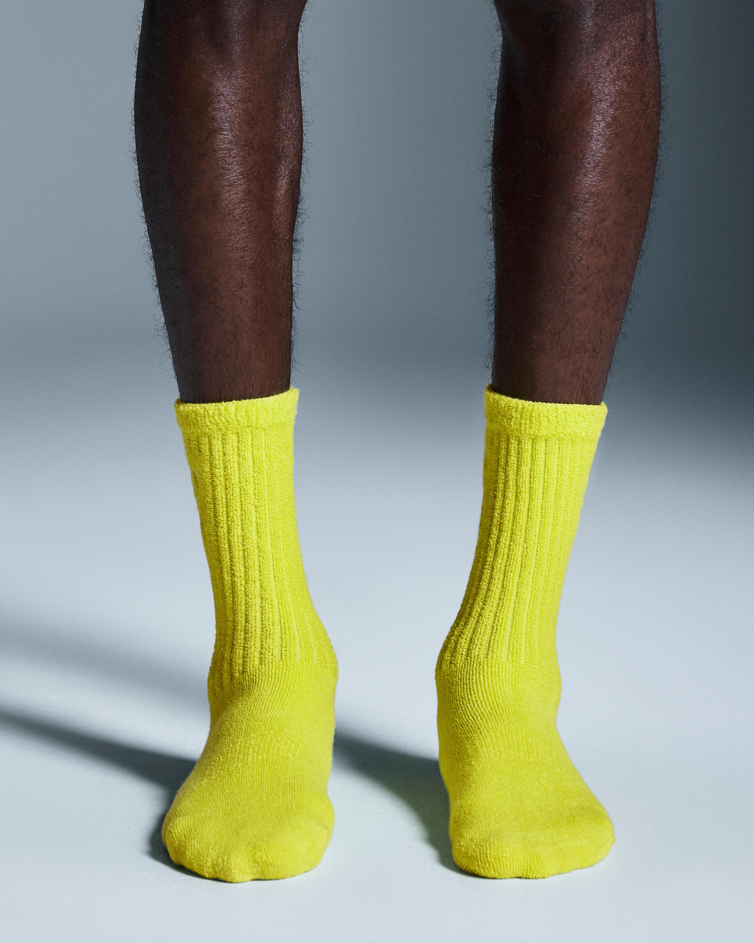 Terry Sock High Lime