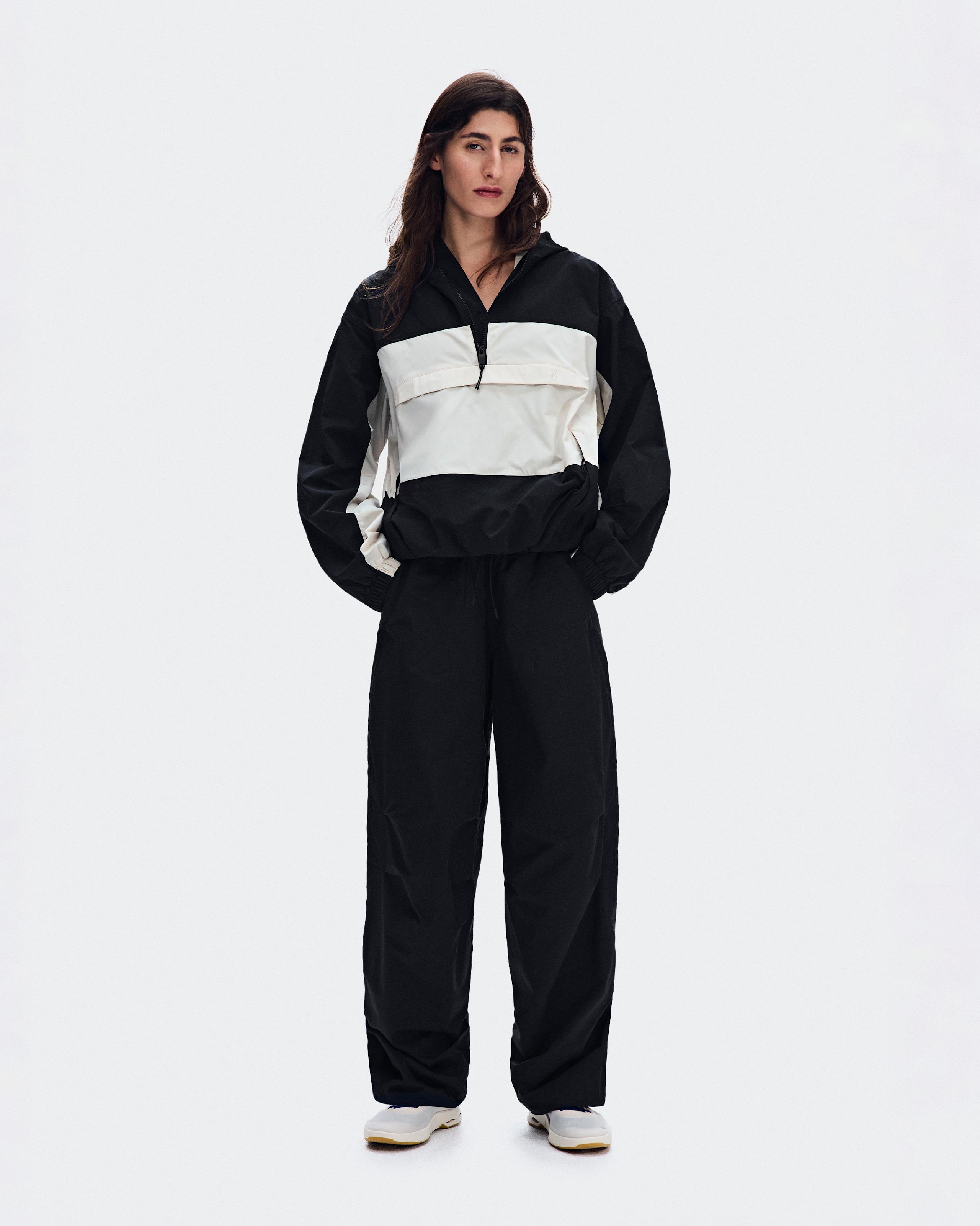 Half-Zip Anorak Black