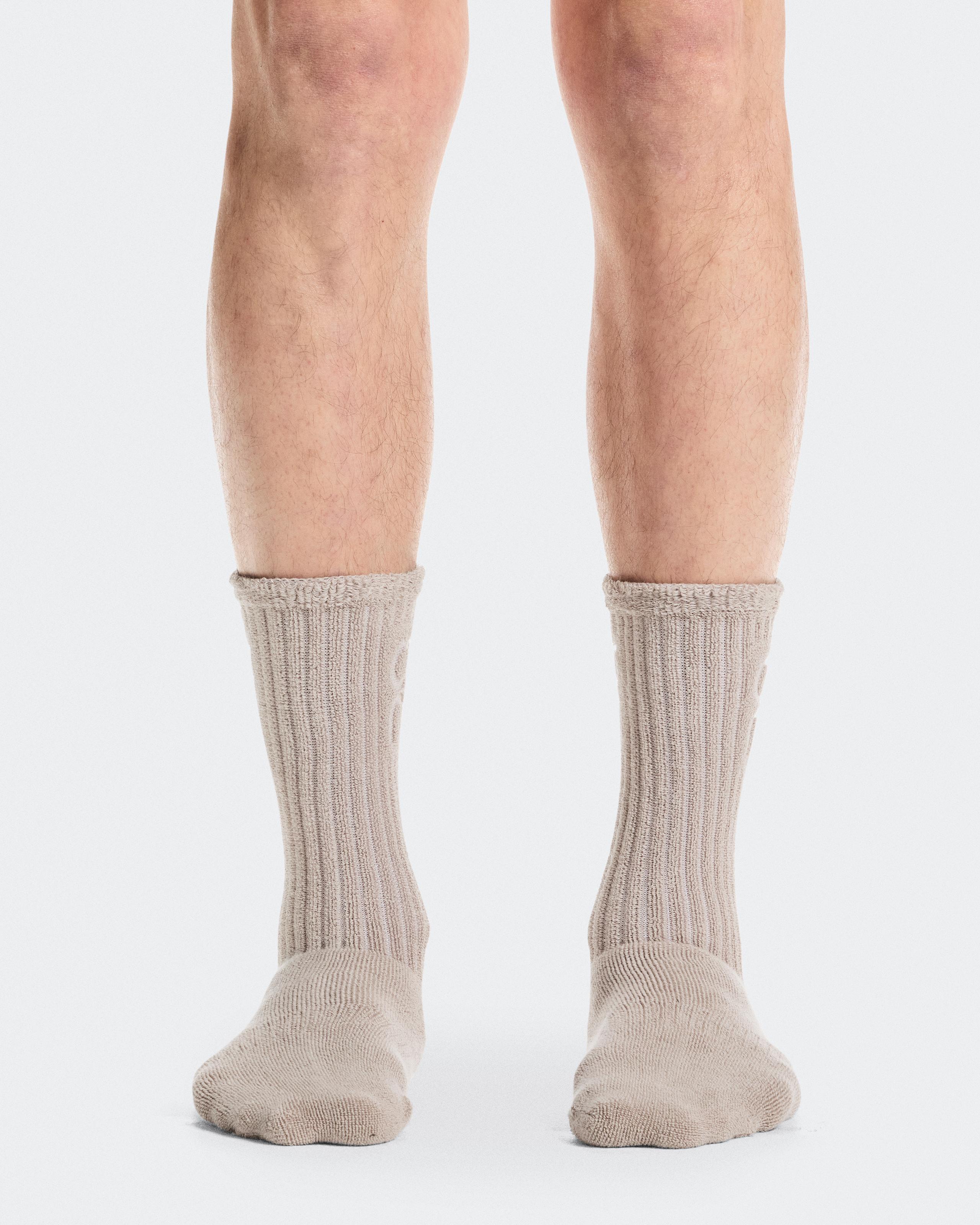 Terry Sock High Fog