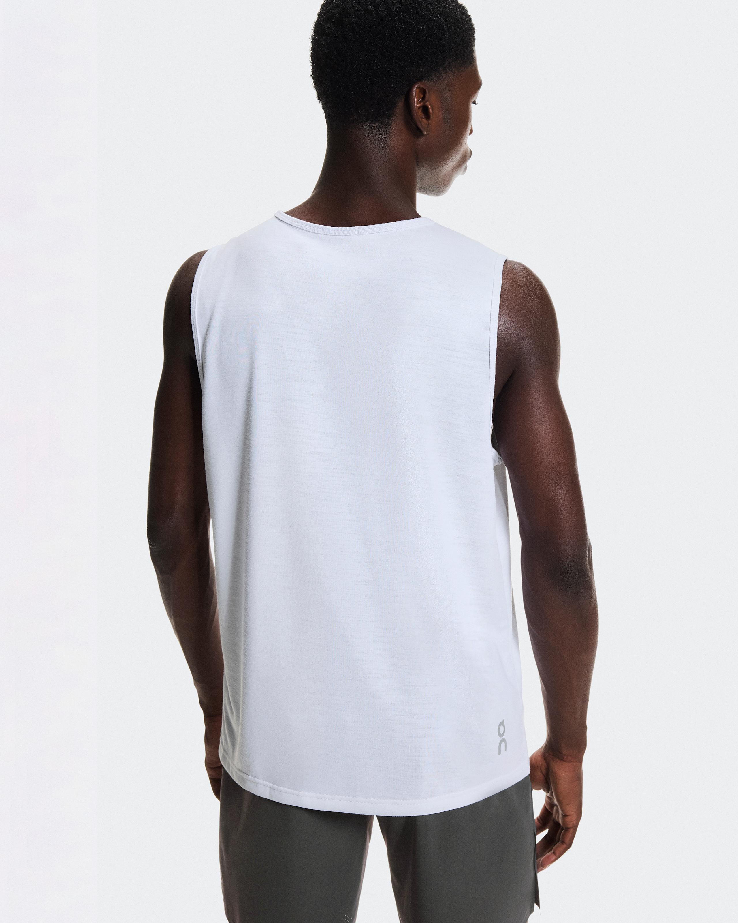 Мужская майка On Run Tank, White — фото 4