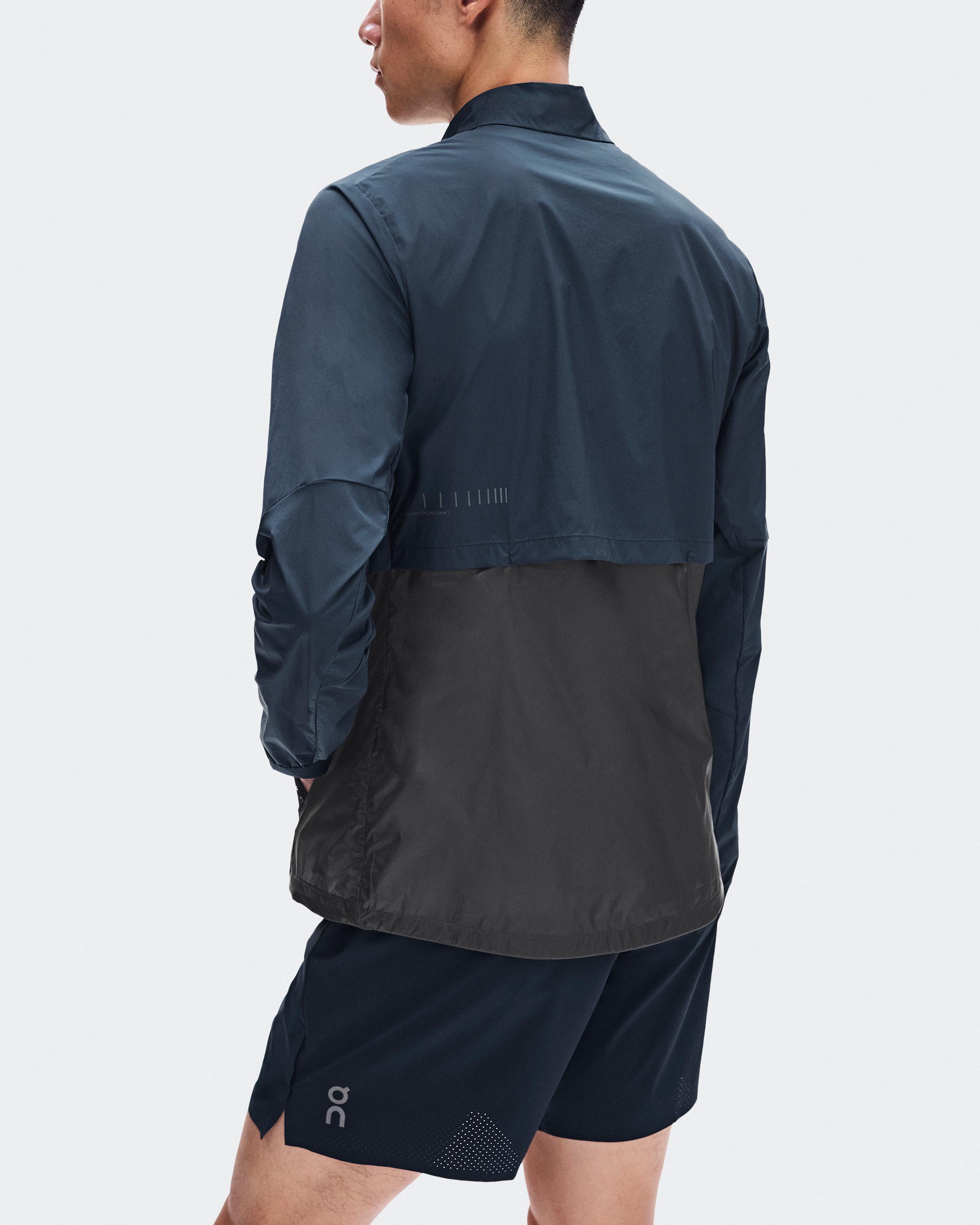 Мужская беговая куртка On Weather Jacket, Midnight / Eclipse — фото 6