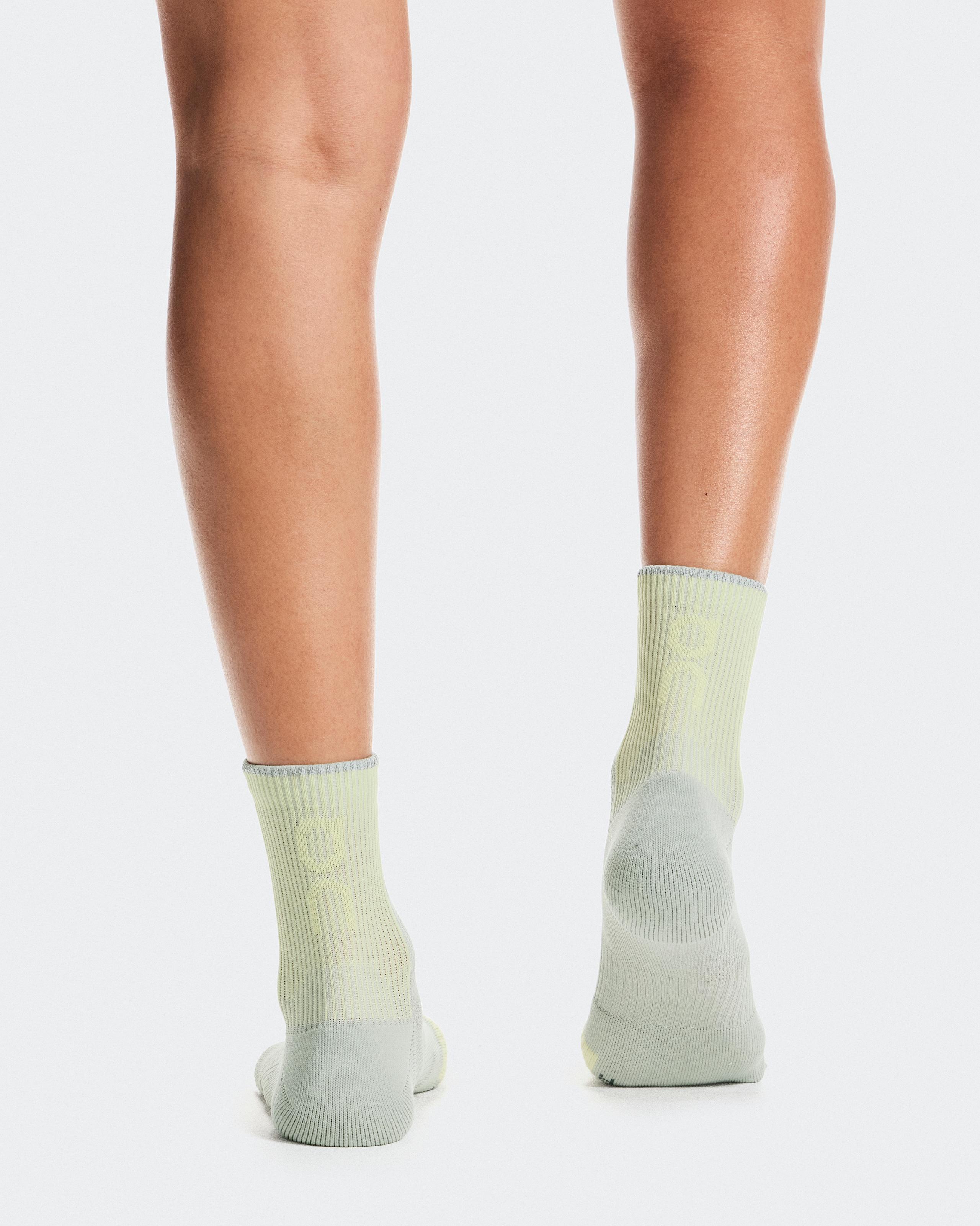 Носки Performance Run Sock Mid, Tin / Lemonade — фото 3