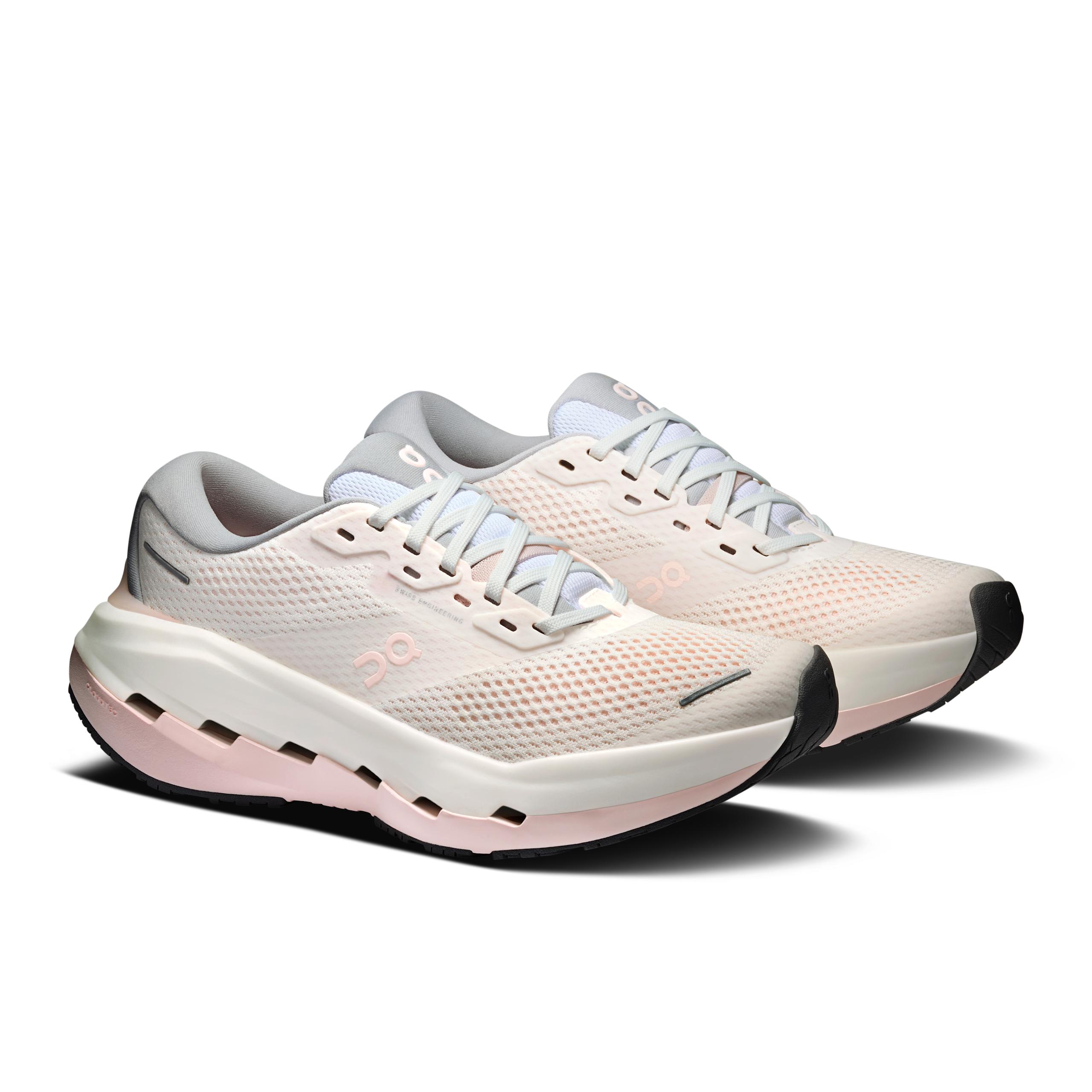 Кроссовки On Cloudrunner 3 Max женские, белые с молочным — фото 6