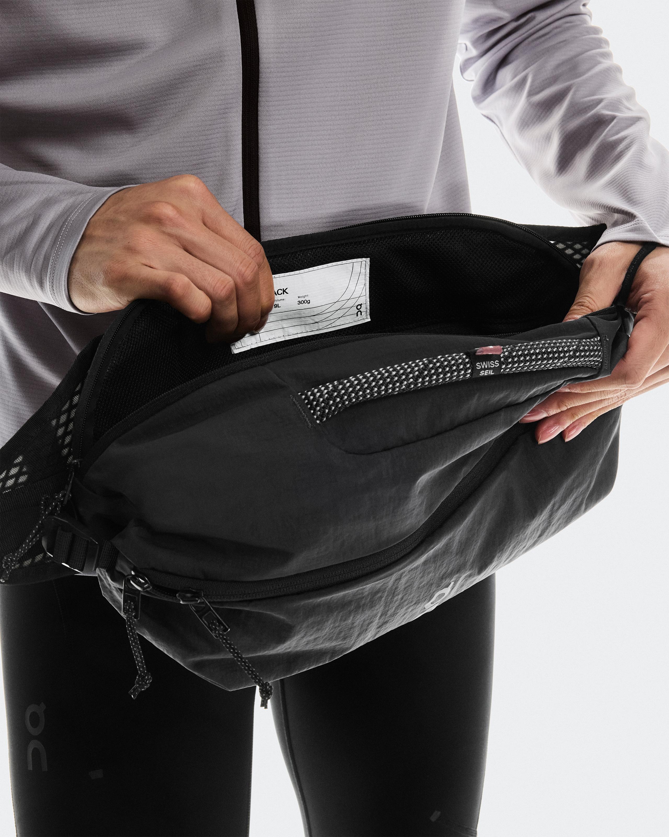 Сумка Sling Pack 9L графитовый/чёрный — фото 8