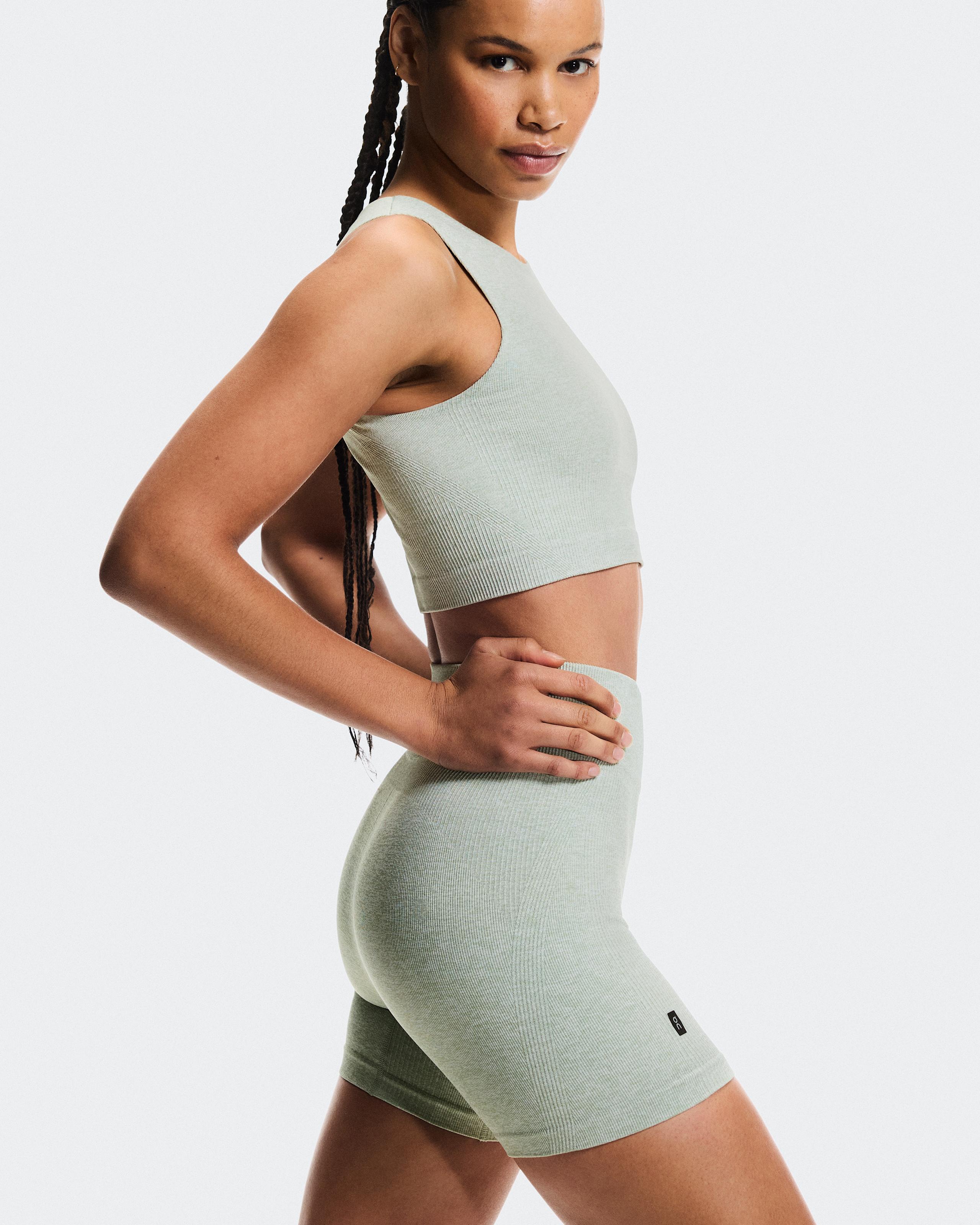 Женские шорты On Studio Knit Shorts, Mineral Heather — фото 6