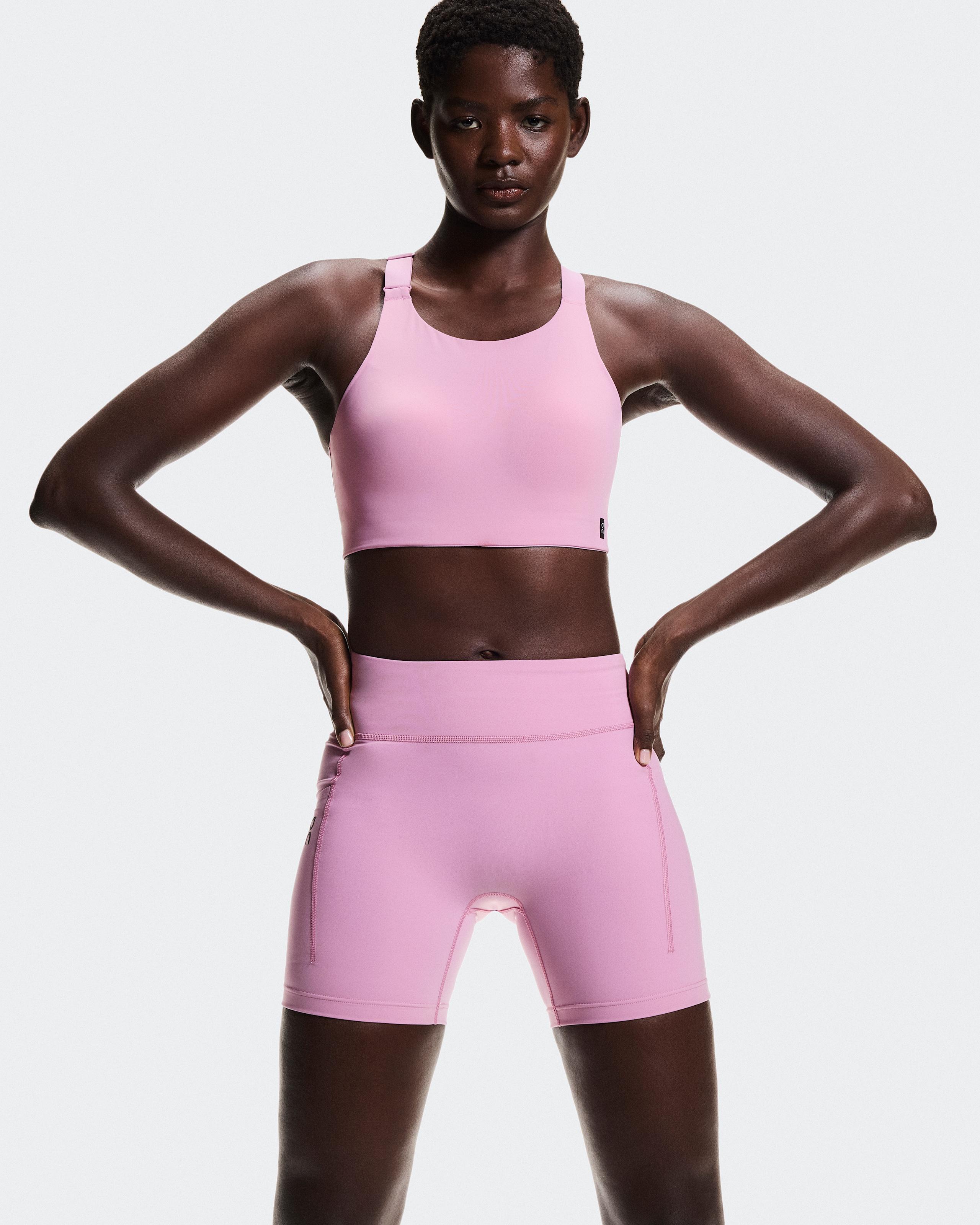 Женские тайтсы On Performance Tights Short, Sakura — фото 3