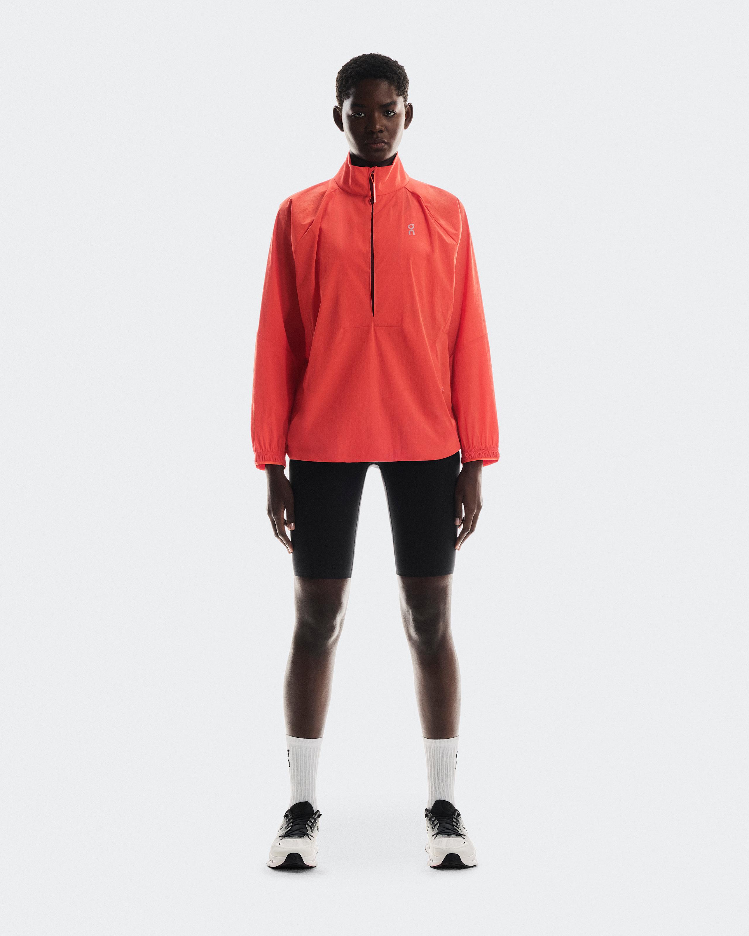 All-Day 1/2 Zip Jacket Coral