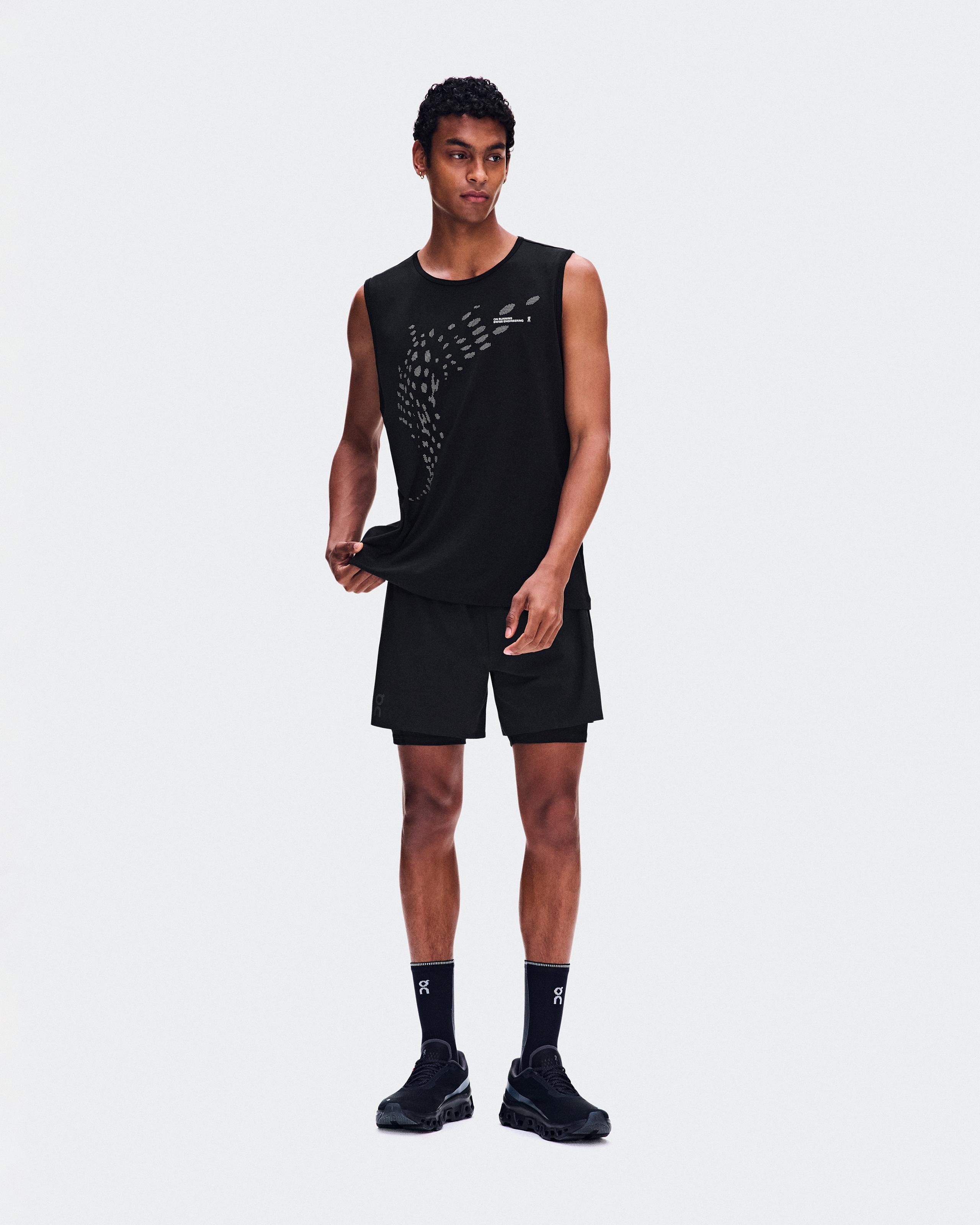 On Run Tank Black