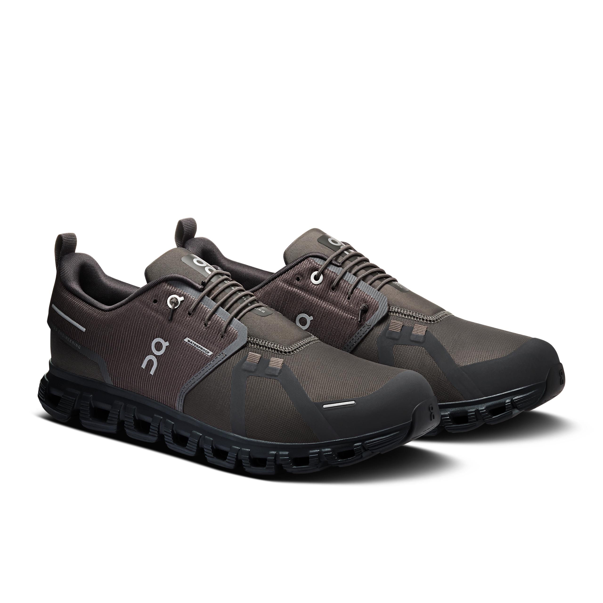 Мужские кроссовки On Cloud 6 Waterproof, Espresso / Black — фото 6