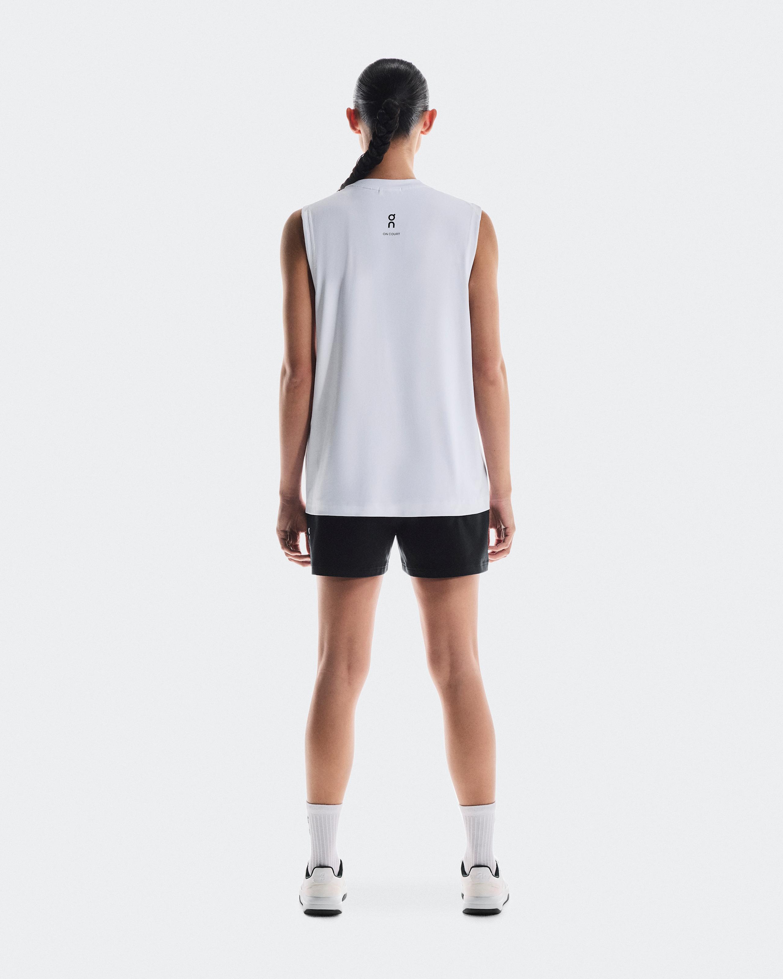 Женская майка On Courtside Tank, White — фото 2
