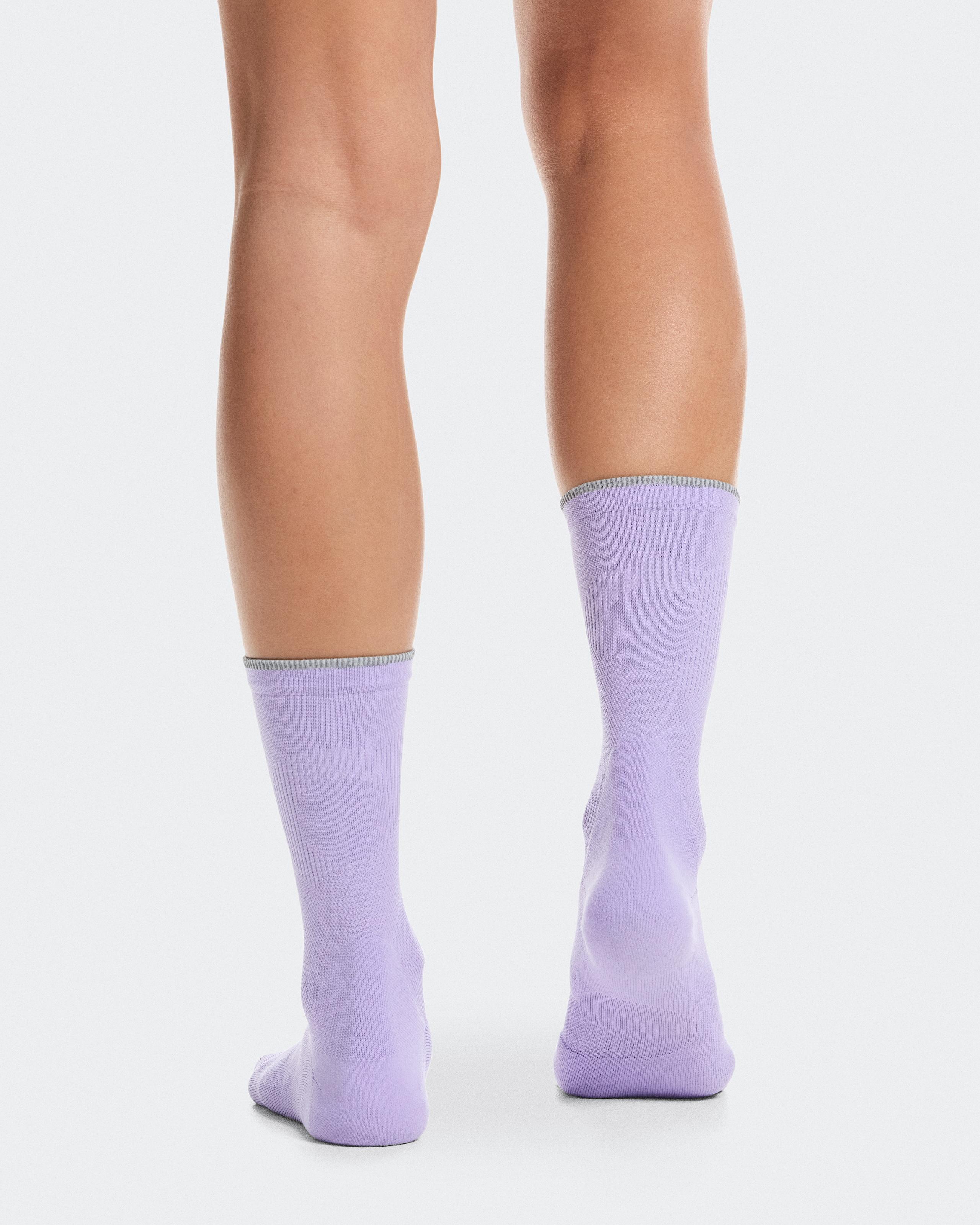 Носки Elite Run Sock High Hyper, нежно-розовые — фото 3