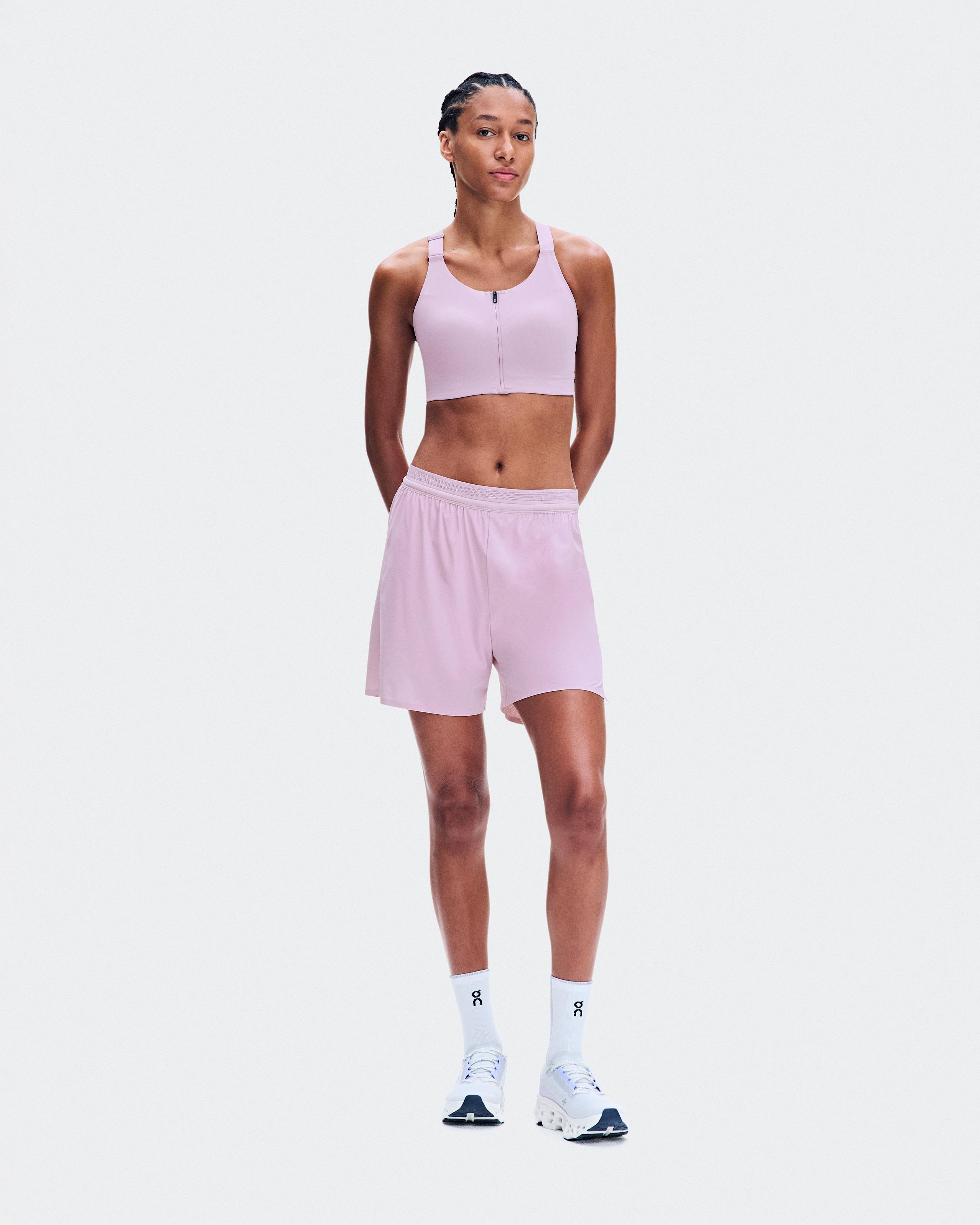 Endurance Bra Zip Foxglove