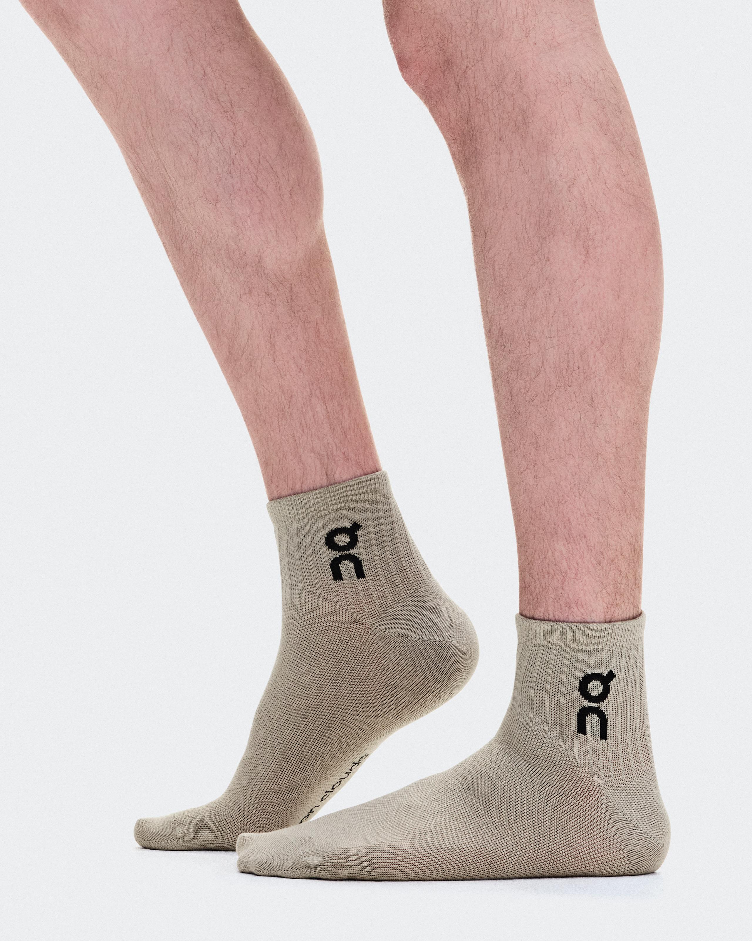 Носки On Logo Sock Mid 3P, Hare / Brume — фото 2
