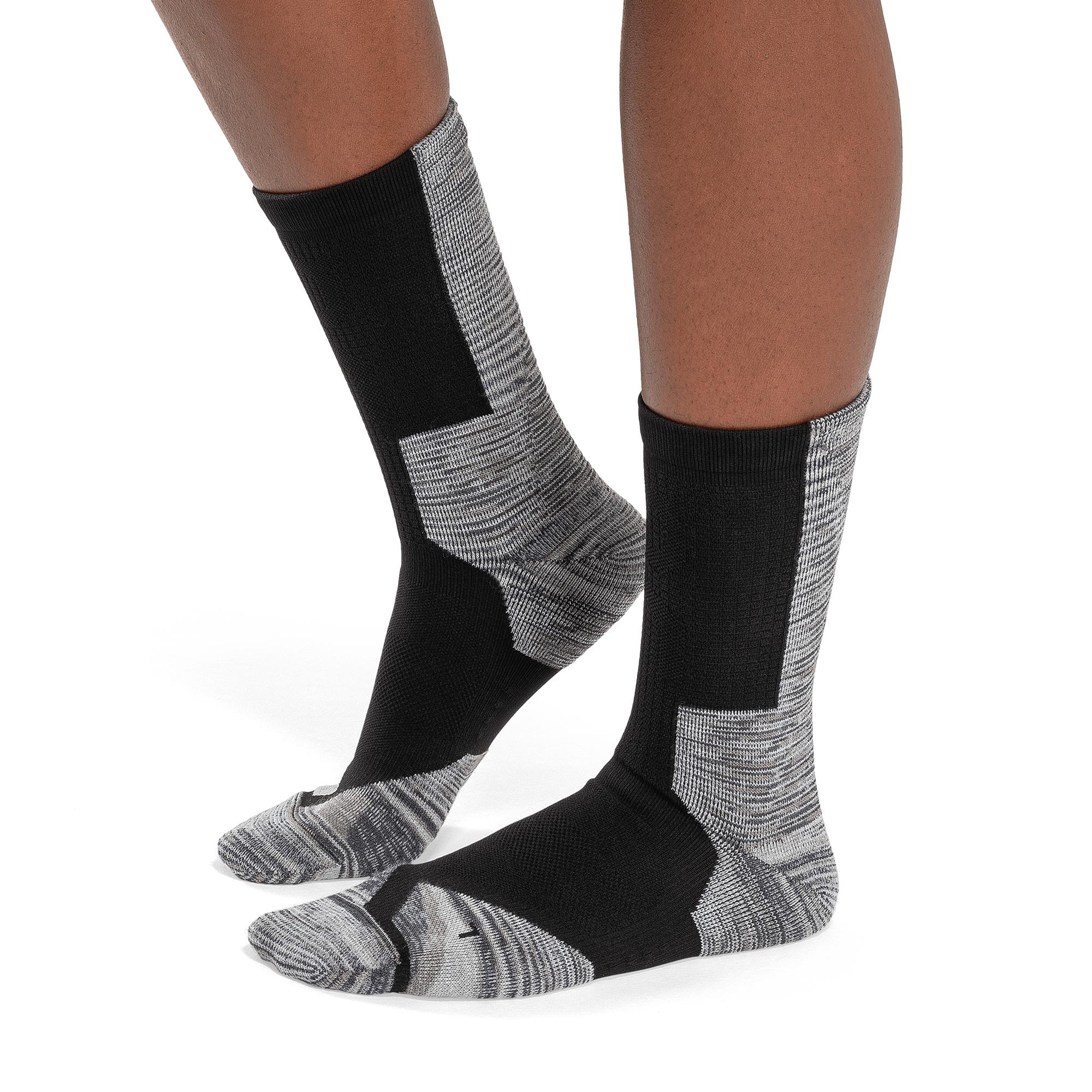 Explorer Merino Sock Black | Glacier