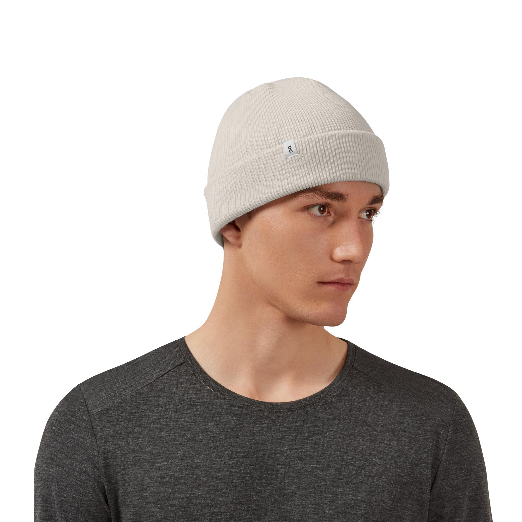 Шапка Merino Beanie, белая — фото 3