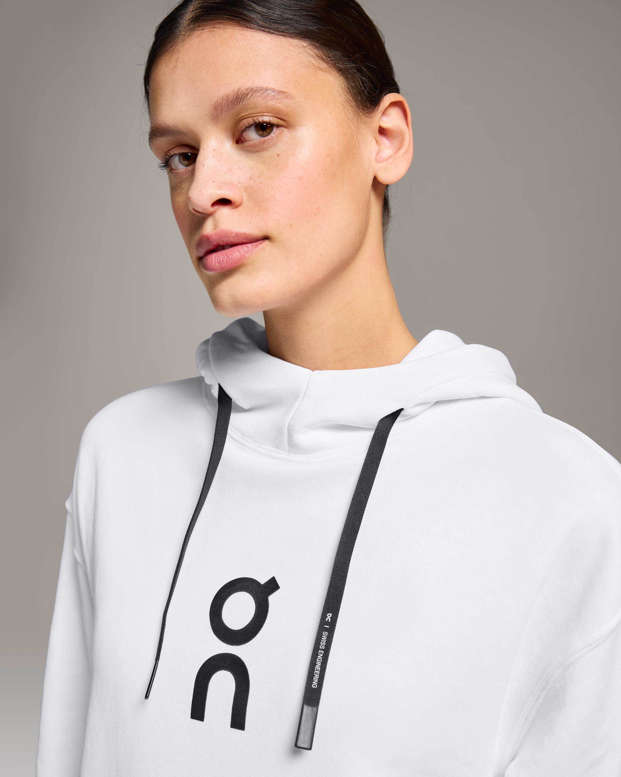 Женская толстовка On Club Hoodie, белая — фото 5