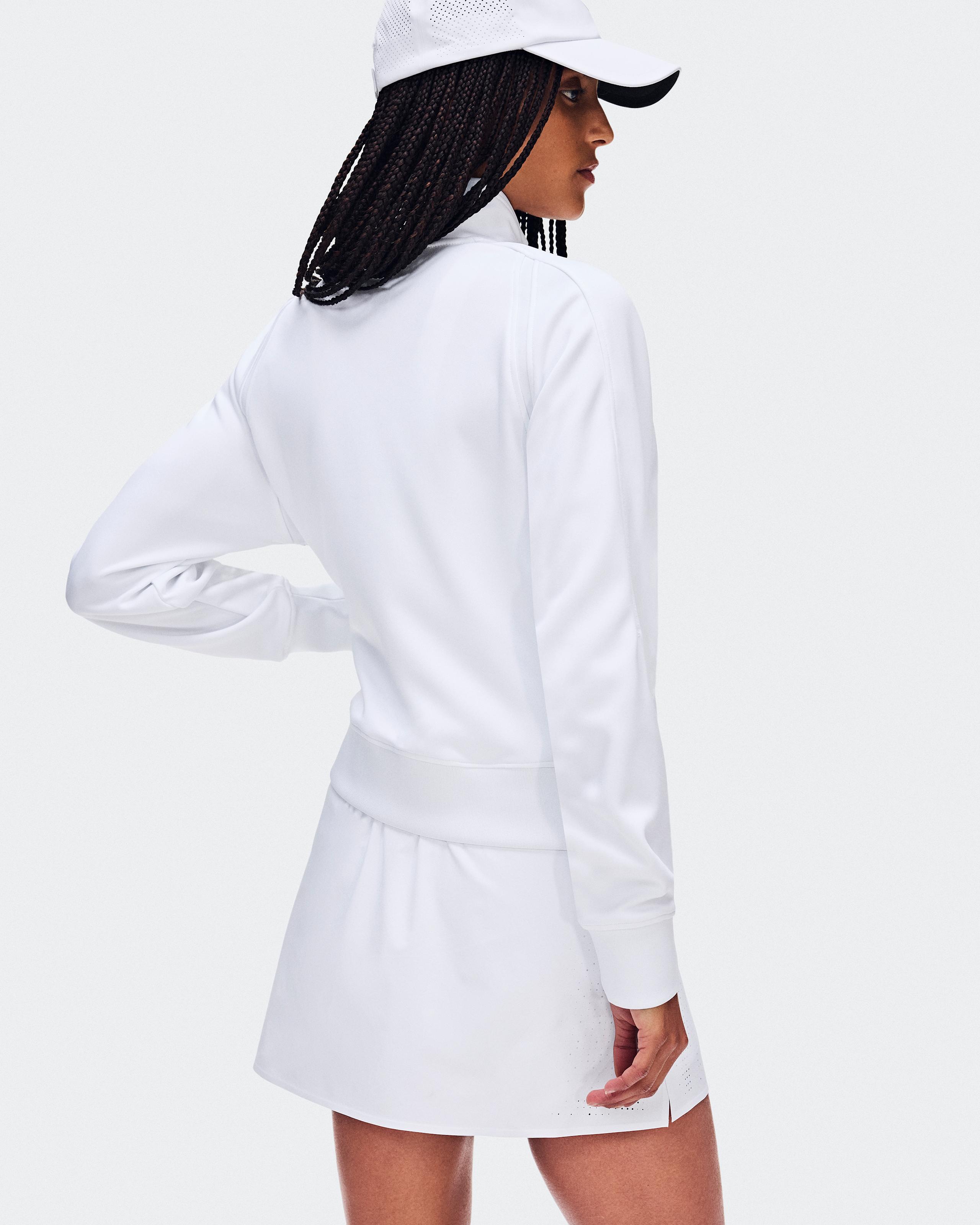 Женская куртка On Courtside Full Zip LDN, White — фото 5