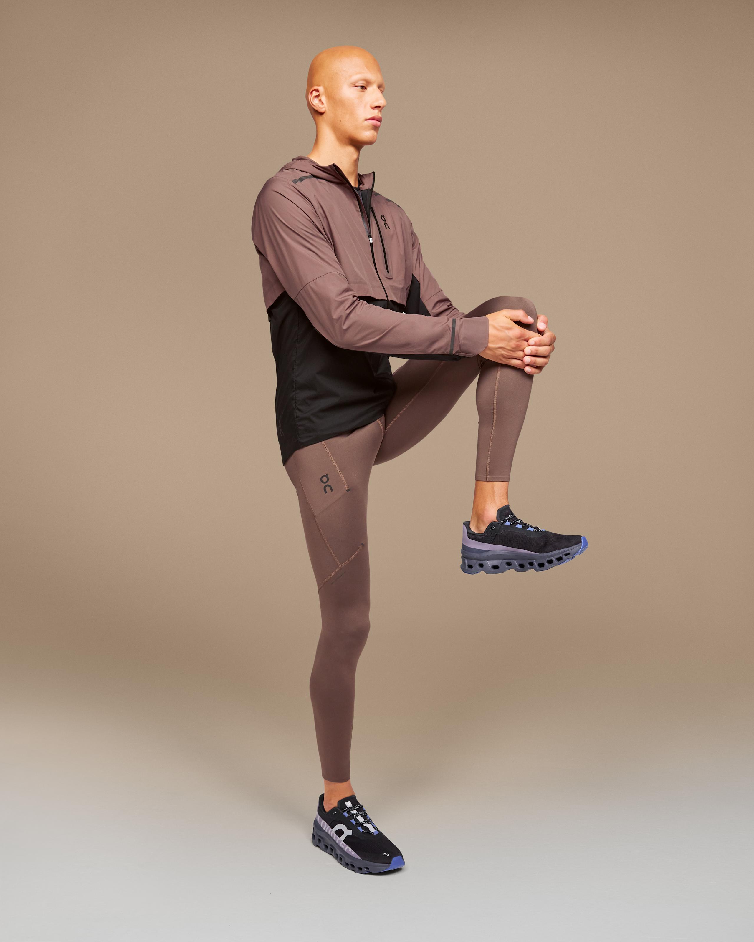 Мужские тайтсы On Performance Winter Tights, Grape — фото 2