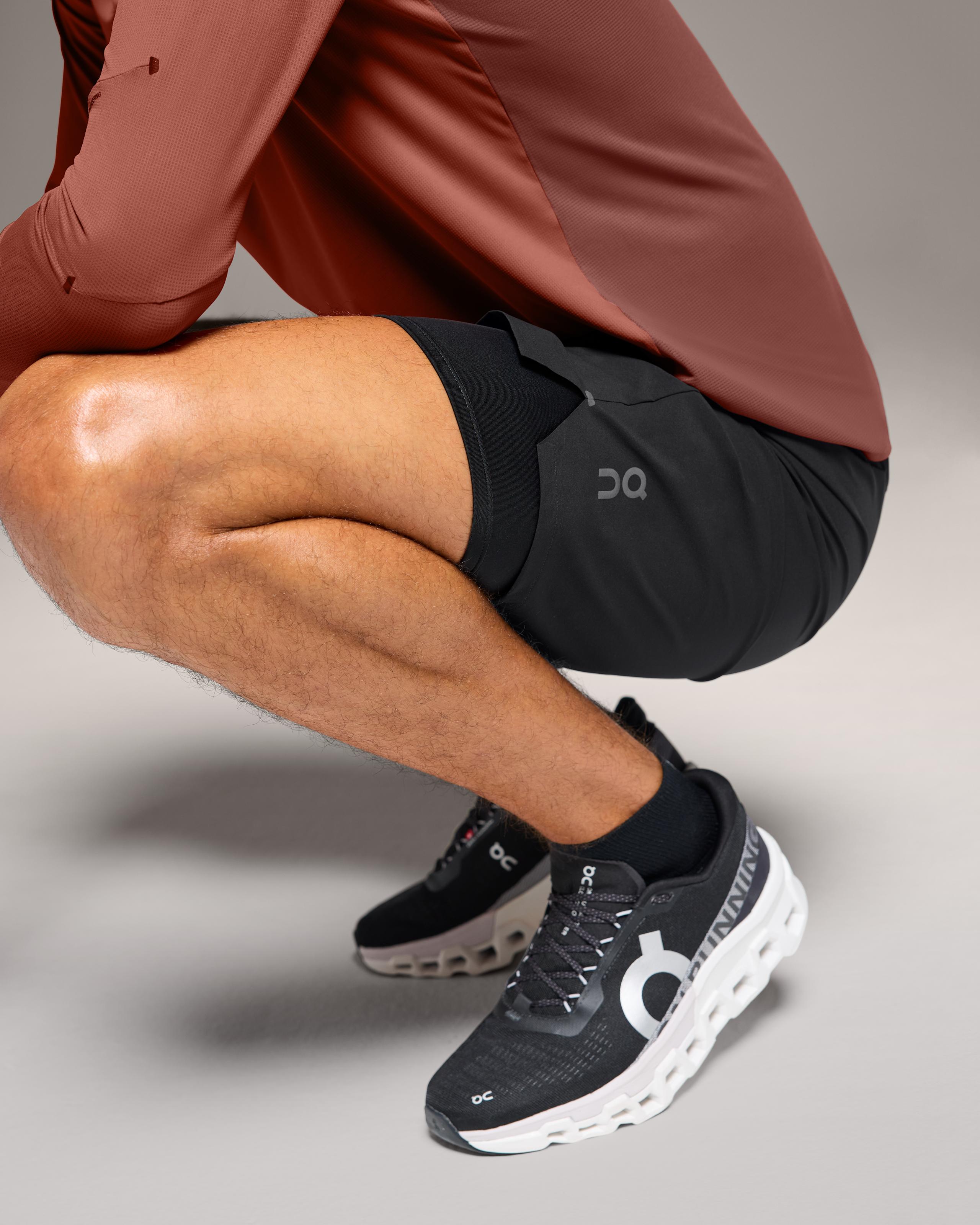 Мужские шорты On Performance Hybrid Short, Black — фото 5