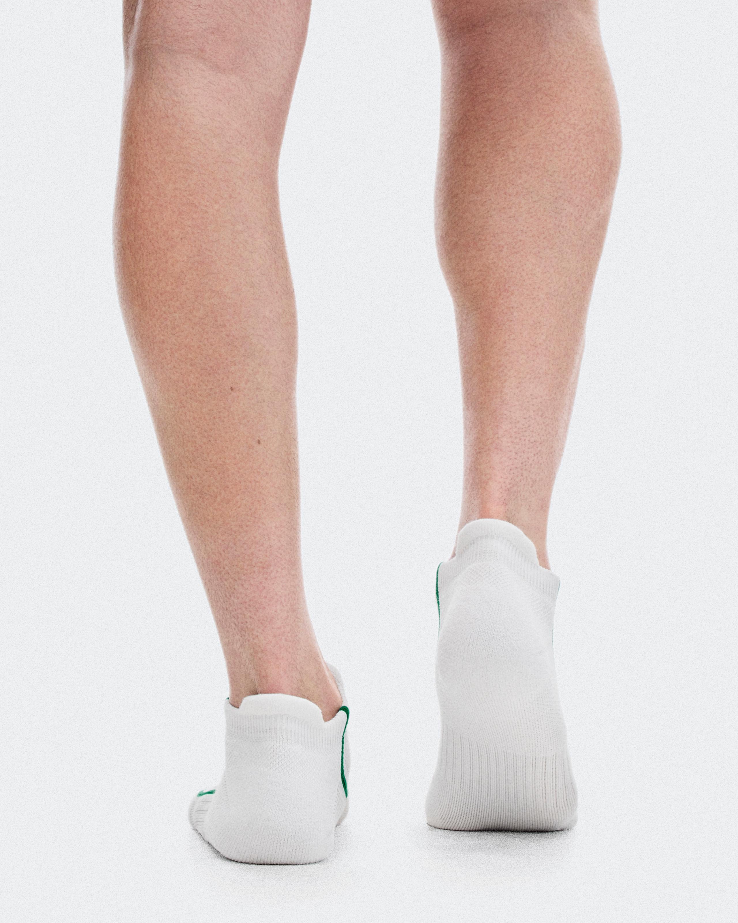 Носки On Court Sock Low, White / Neem — фото 3