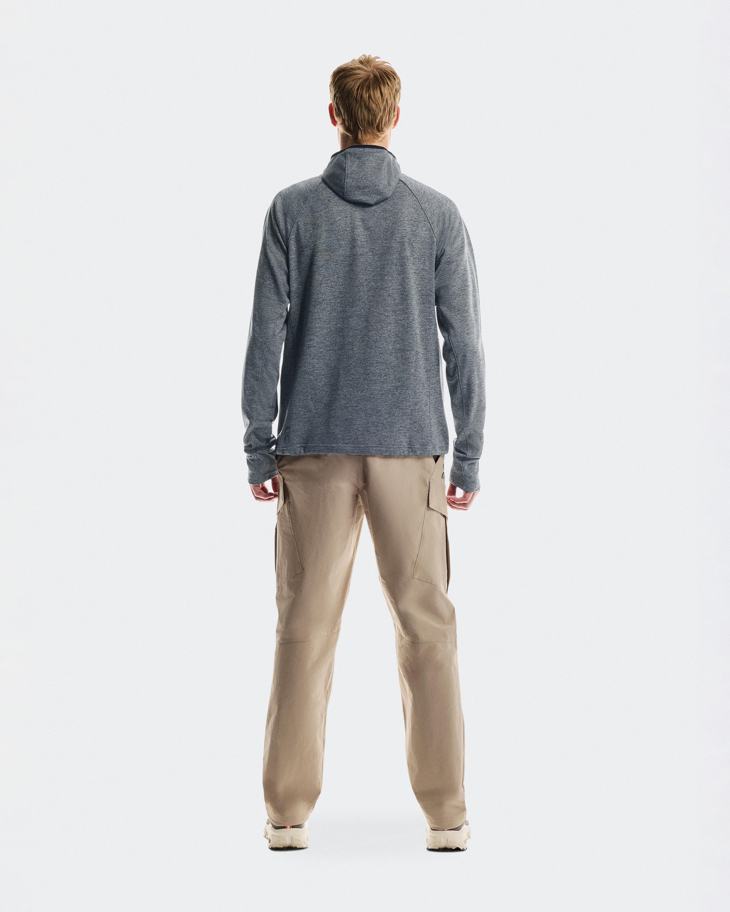 Мужское худи On Trek Hoodie, Basalt — фото 2