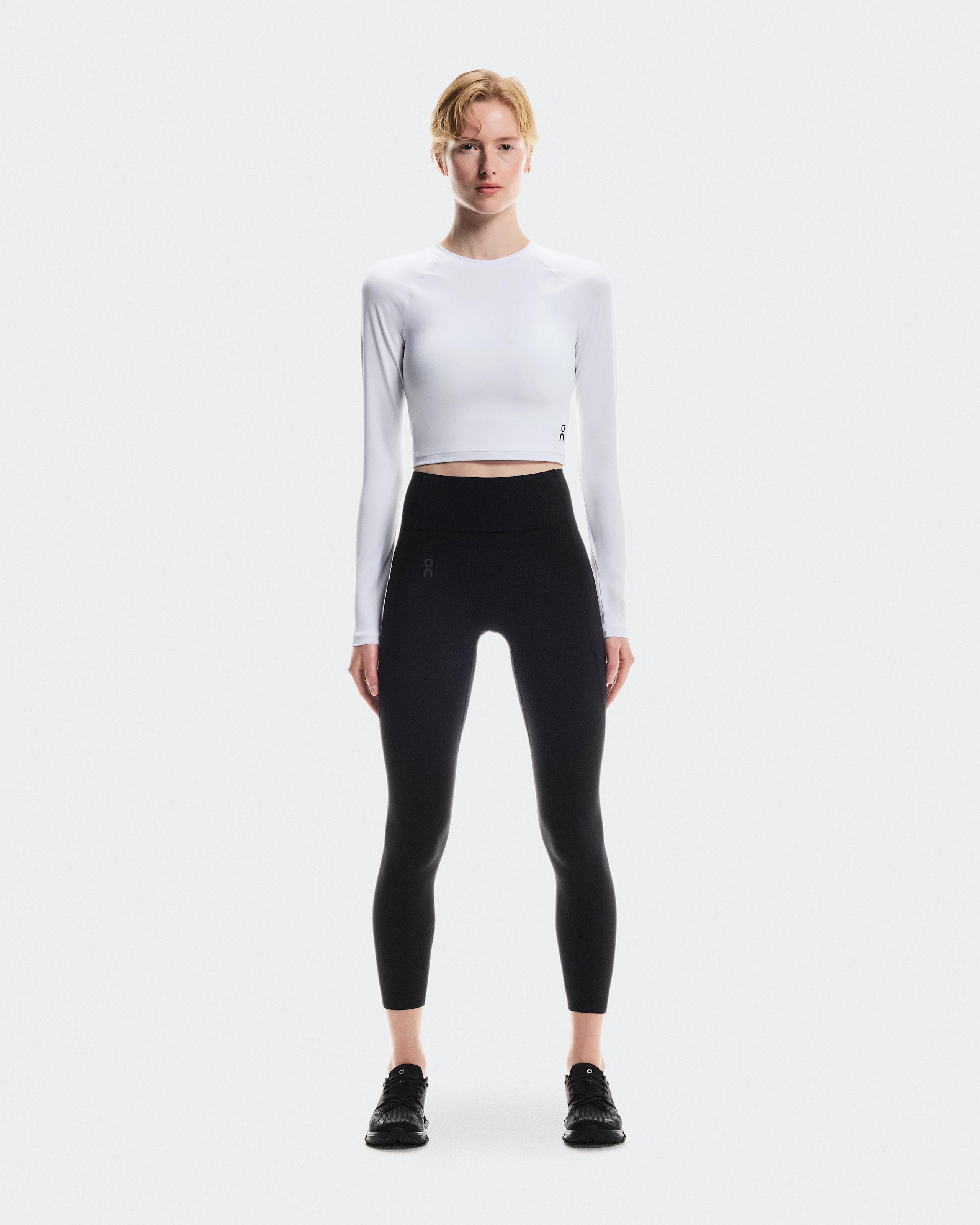 Studio Long-T Crop White