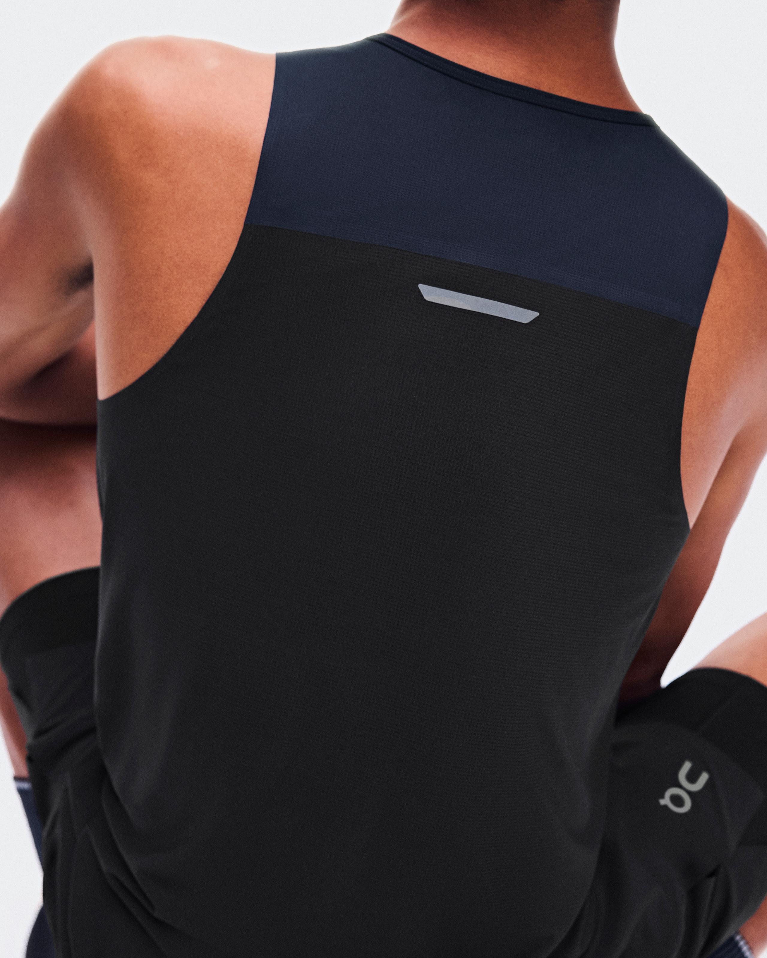 Мужская майка On Performance Tank Navy / Black — фото 6