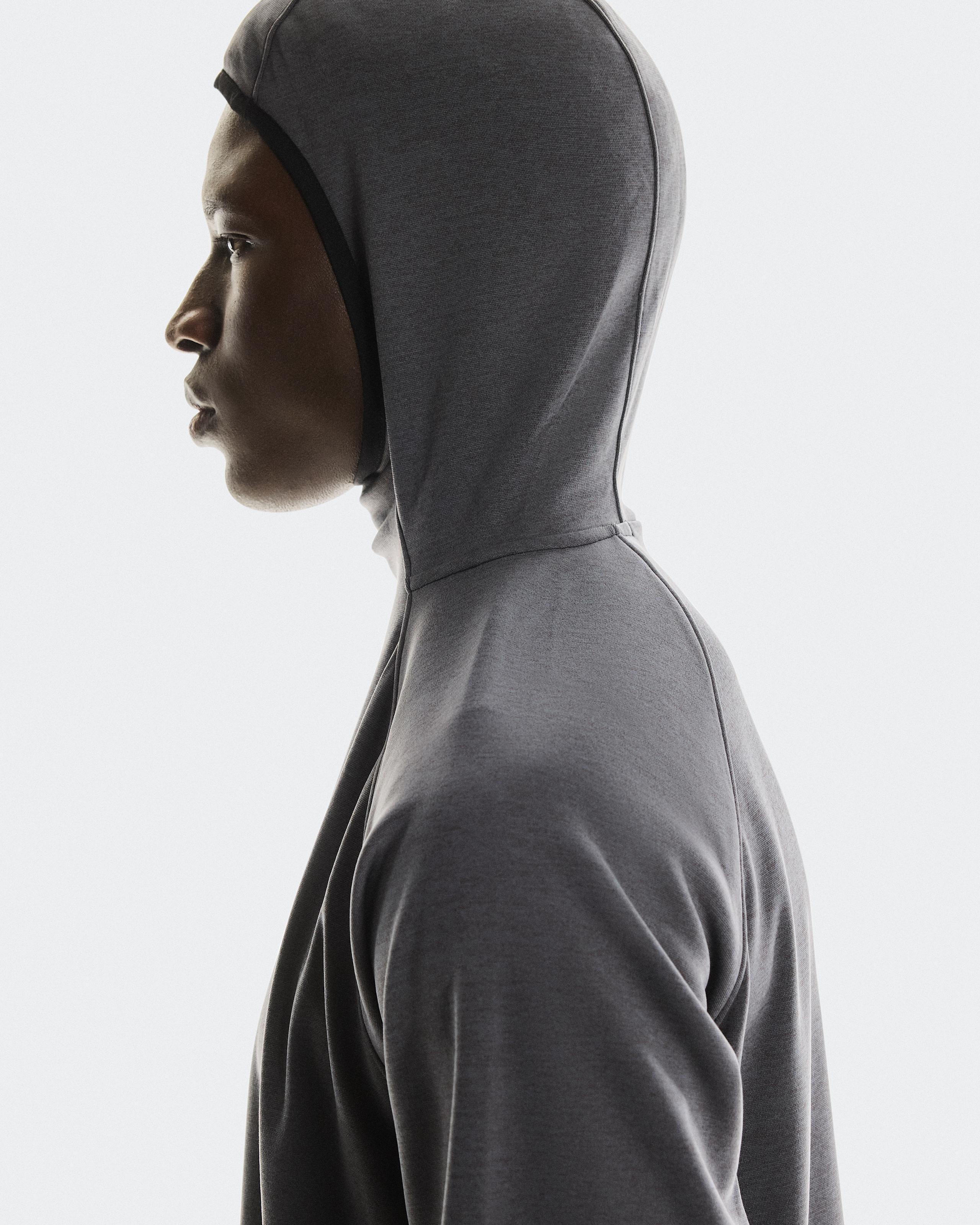 Мужское худи On Trek Hoodie, Graphite — фото 4