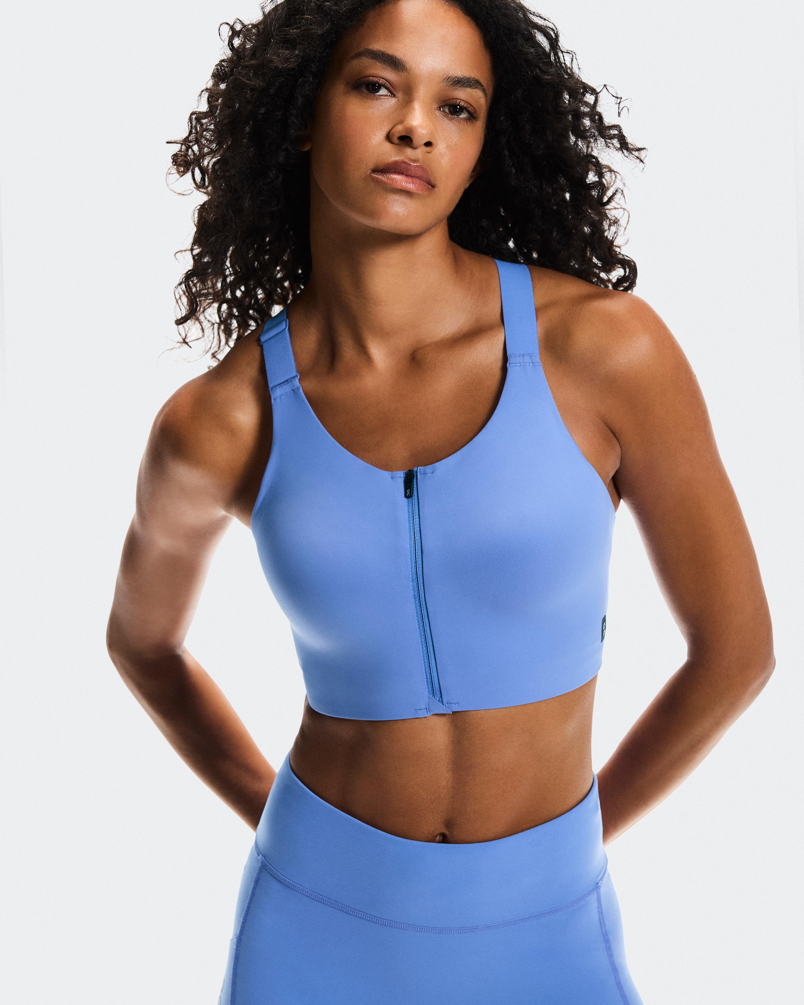 Женский спортивный бюстгальтер On Endurance Bra Zip, Sailor — фото 3
