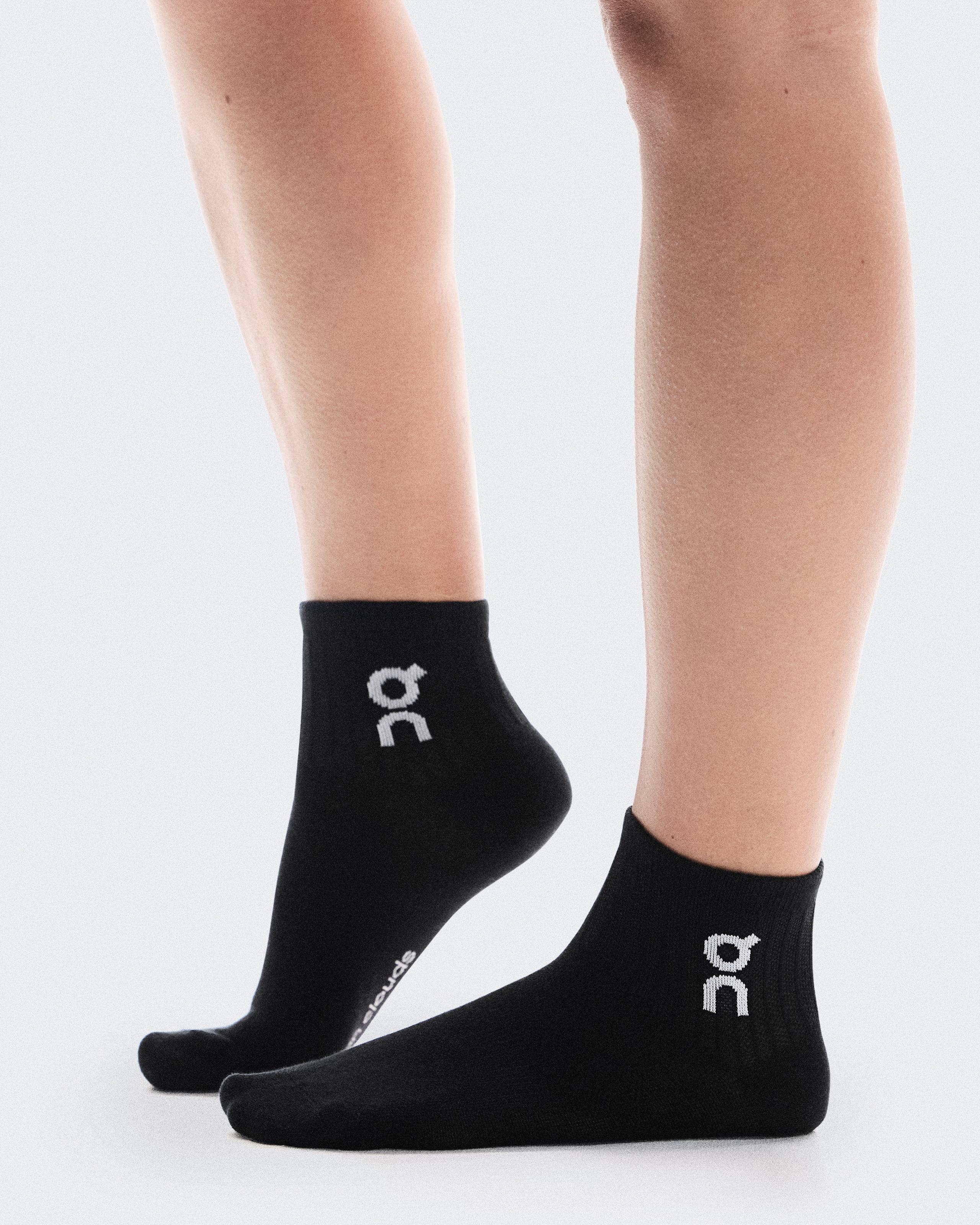 Носки Logo Sock Mid 3P, чёрные (3 пары) — фото 2