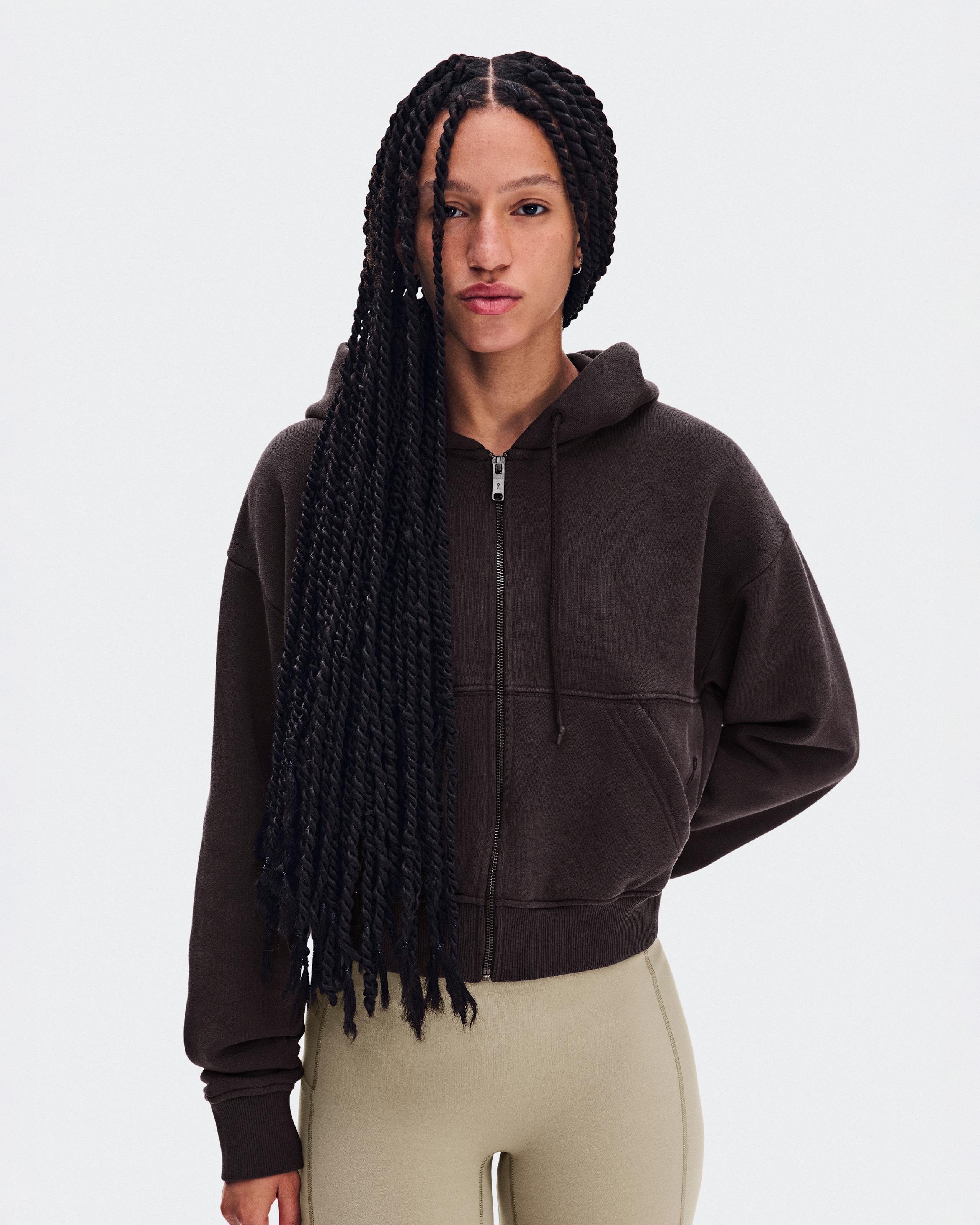 Худи On Club Collective Full Zip Hoodie FKA, Espresso — фото 2