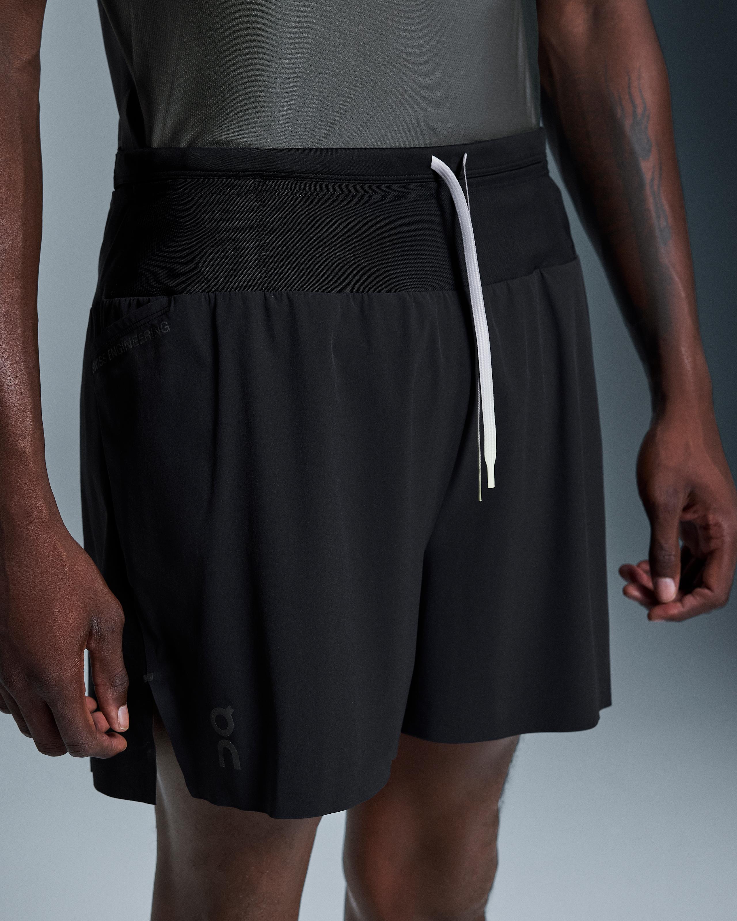 Мужские шорты On Ultra Shorts, Black/Black — фото 4
