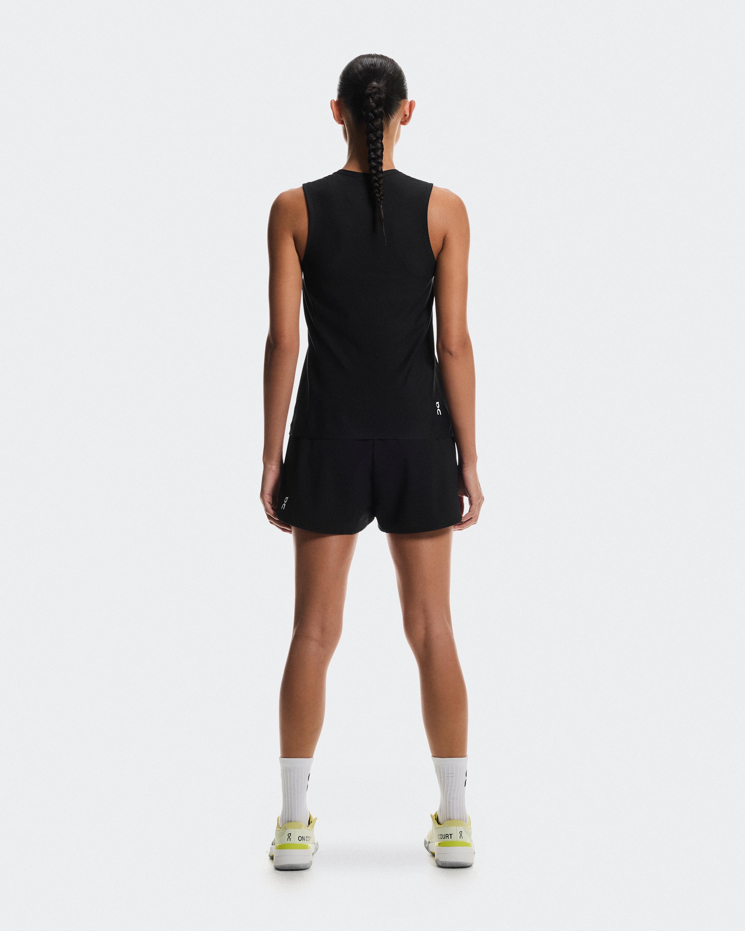 Женские шорты 3" Court Shorts 2-in-1, цвет чёрный (Black) — фото 2