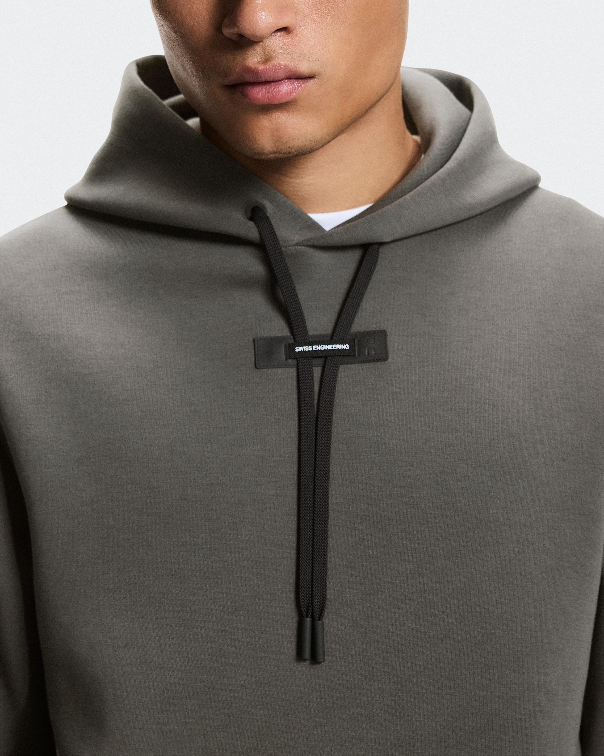 Мужское худи On Focus Tech Hoodie, Shadow — фото 4