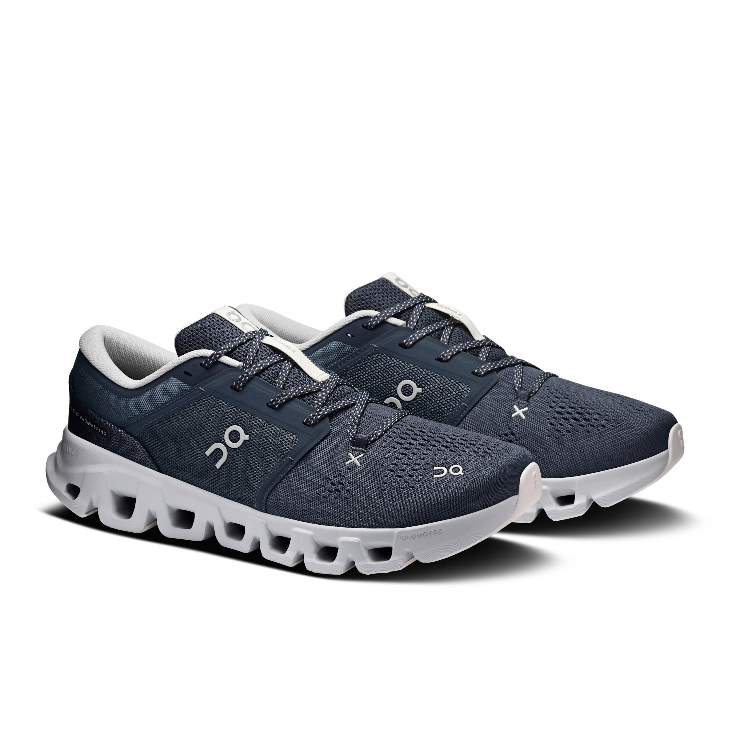 Мужские кроссовки On Cloud X 5, Navy / Glacier — фото 6