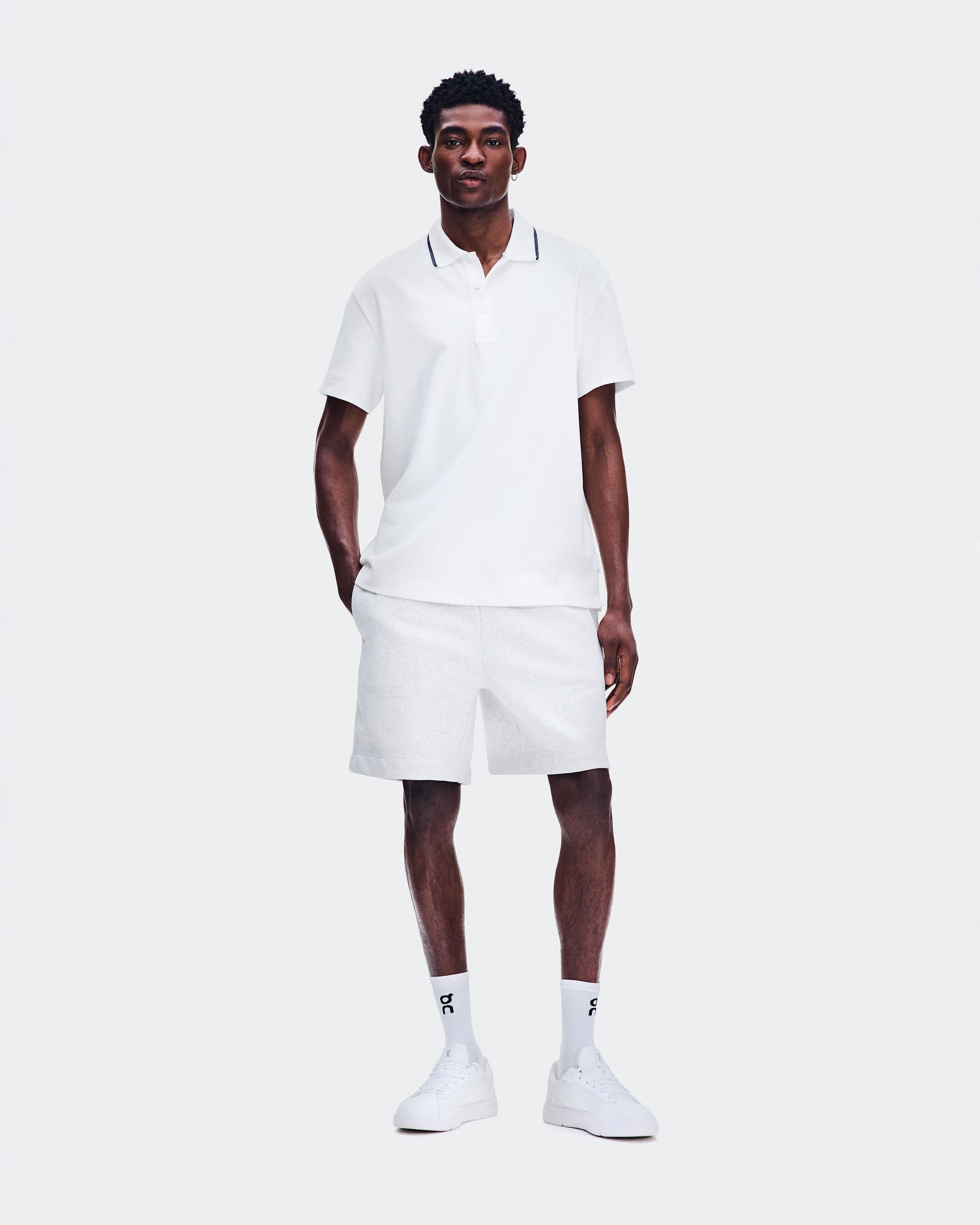 Courtside Polo All White